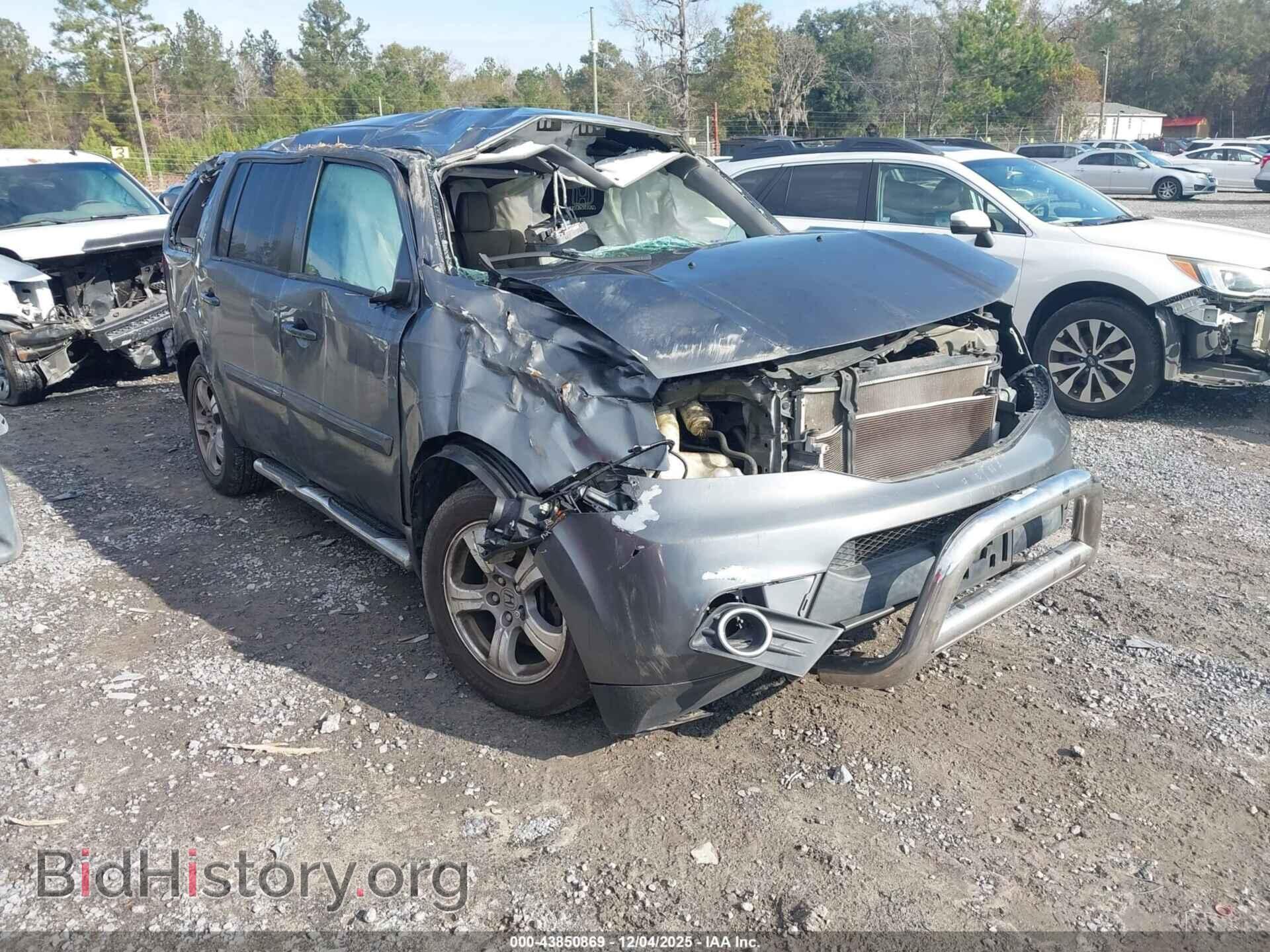 Photo 5FNYF4H46CB022395 - HONDA PILOT 2012