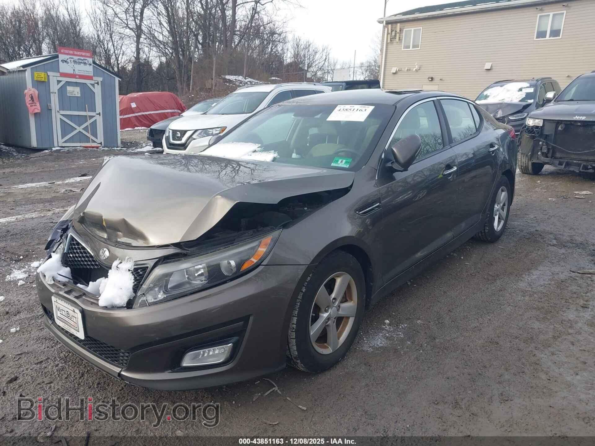 2014 KIA OPTIMA - VIN: 5XXGM4A76EG290210 - Фото 2