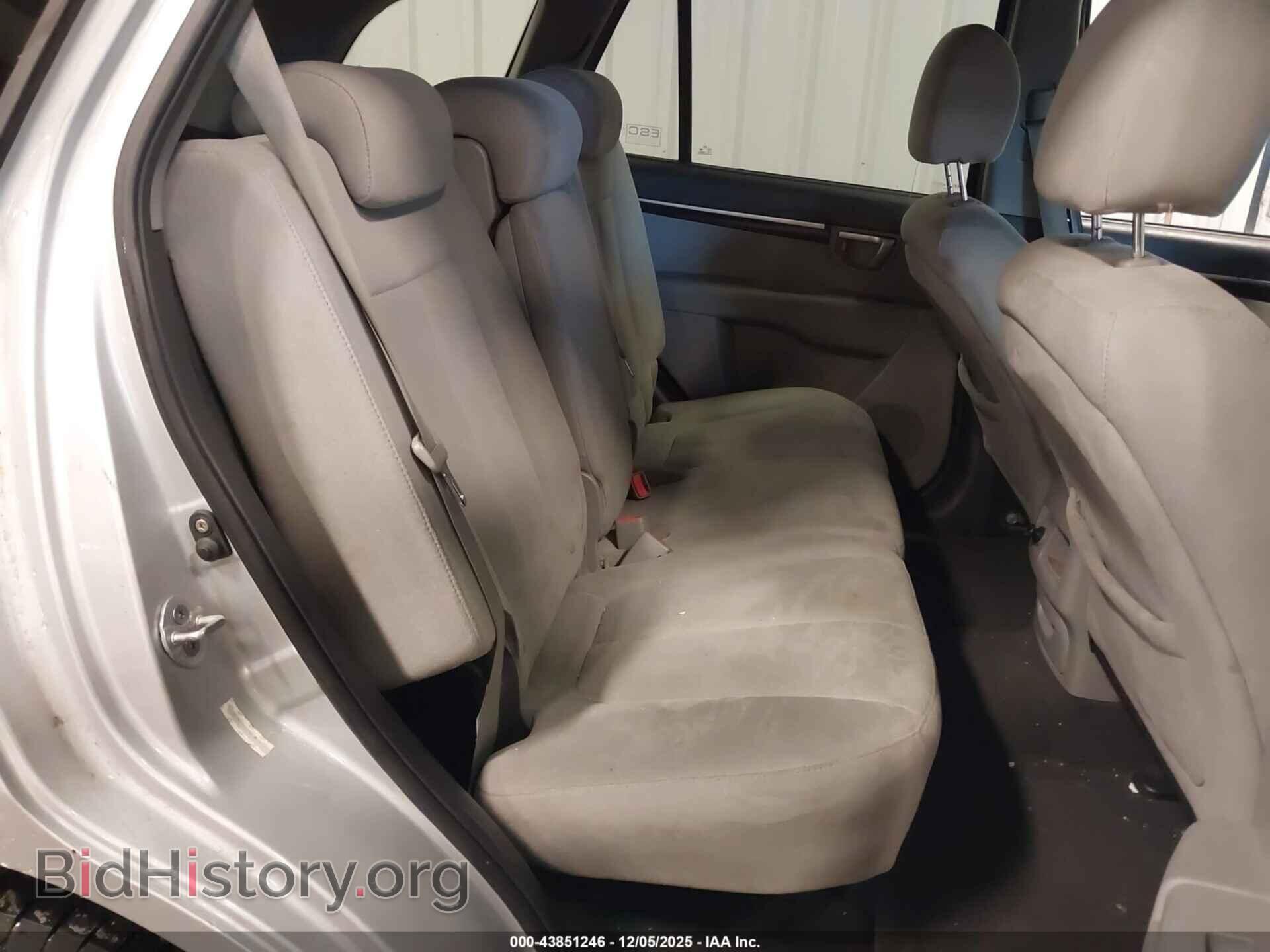 2009 HYUNDAI SANTA FE - VIN: 5NMSG73D29H311003 - Фото 8