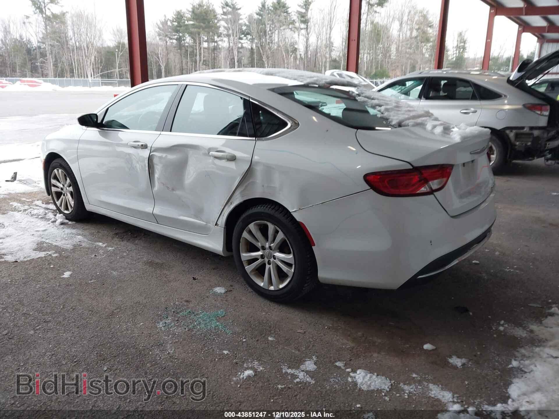 2016 CHRYSLER 200 - VIN: 1C3CCCABXGN106219 - Фото 3