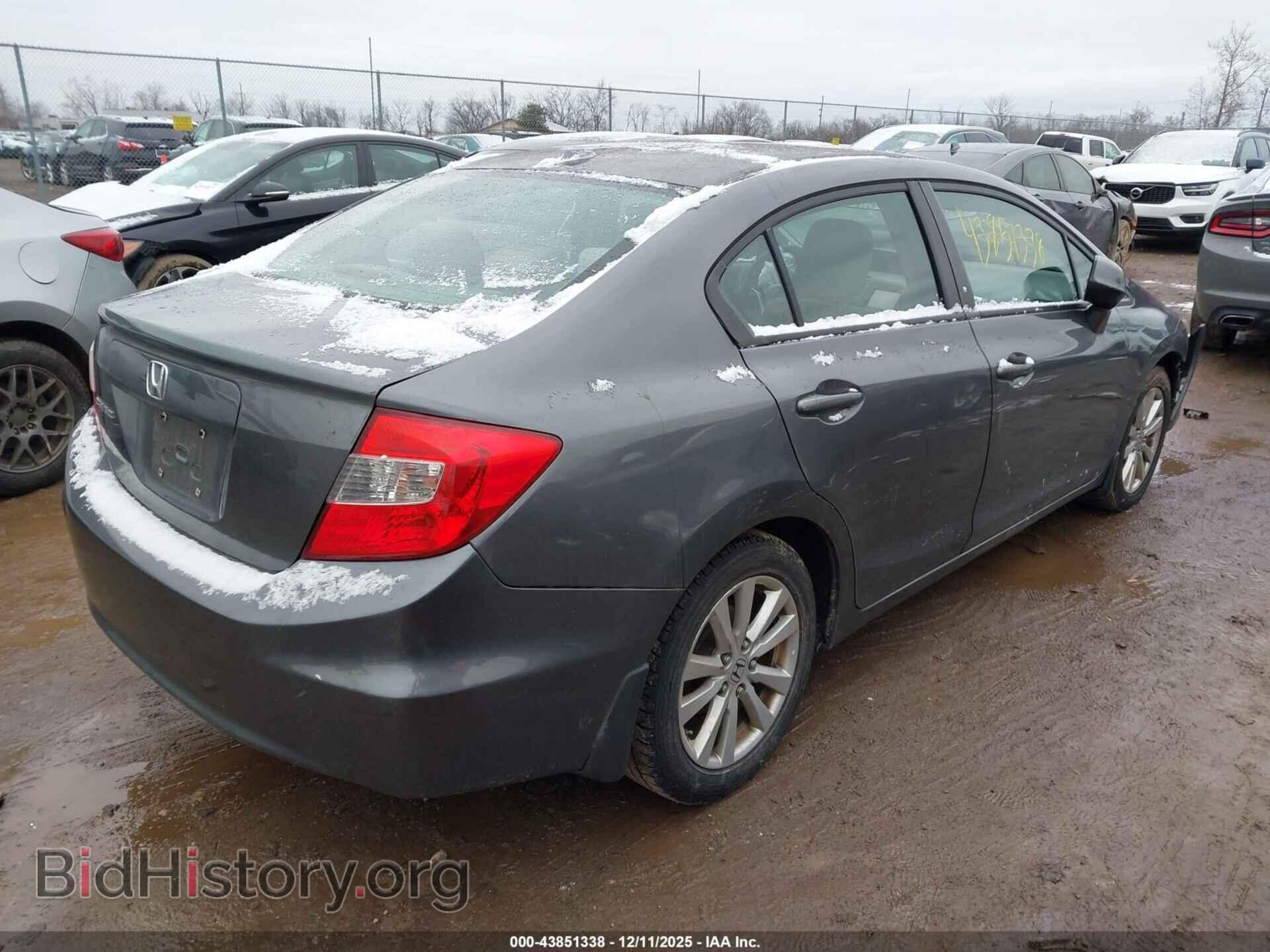 2012 HONDA CIVIC - VIN: 19XFB2F81CE308528 - Фото 4