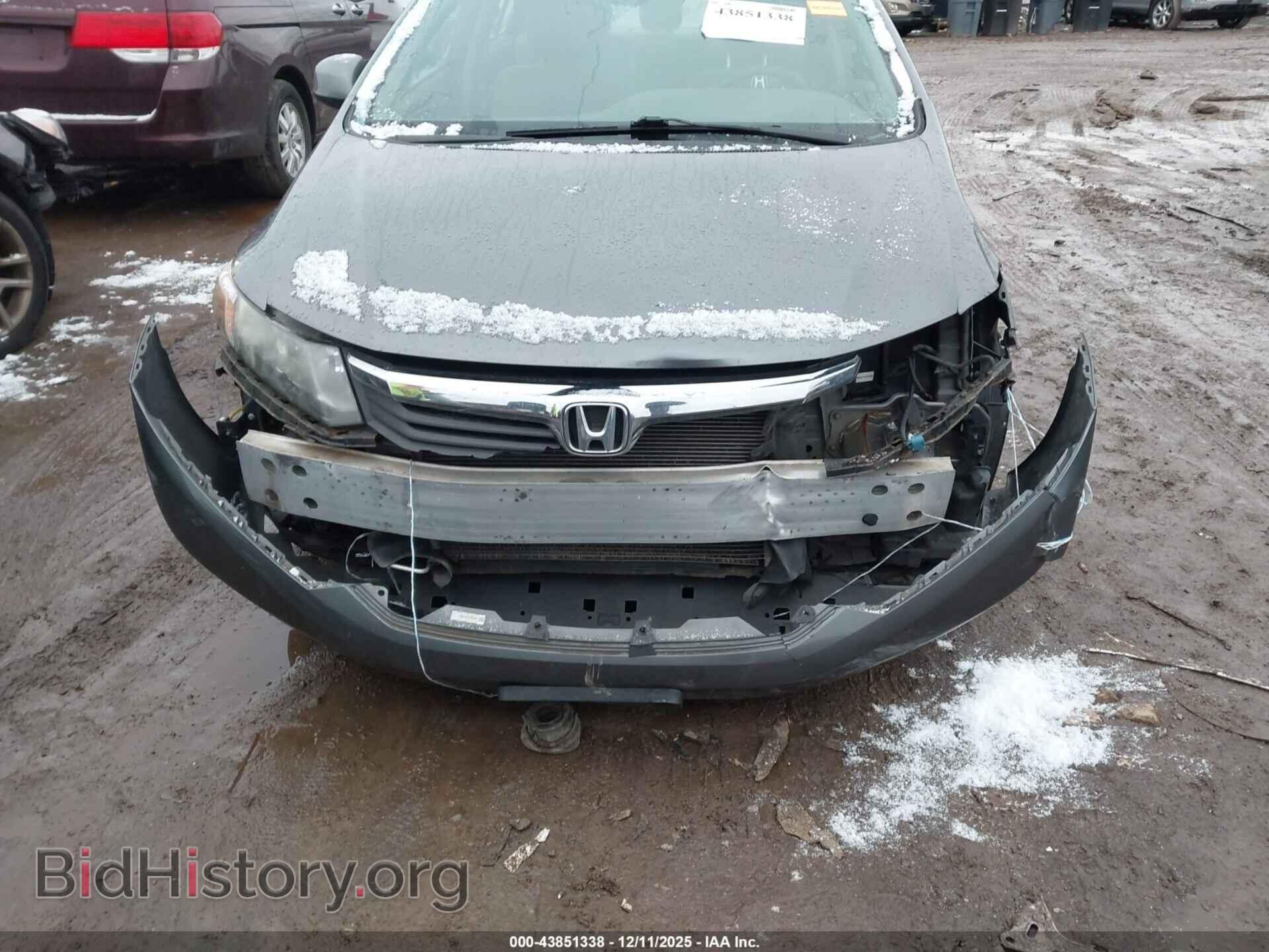 2012 HONDA CIVIC - VIN: 19XFB2F81CE308528 - Фото 6
