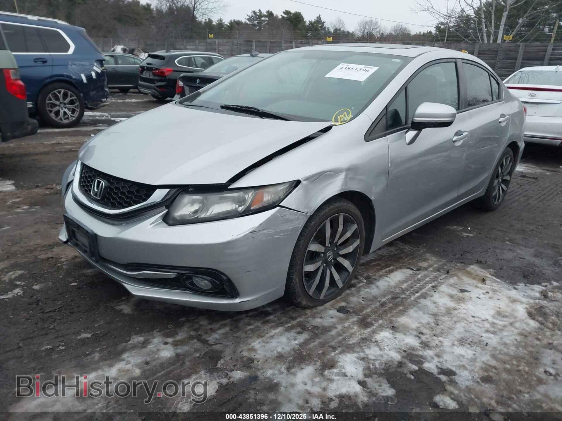 2015 HONDA CIVIC - VIN: 2HGFB2F92FH555737 - Фото 2