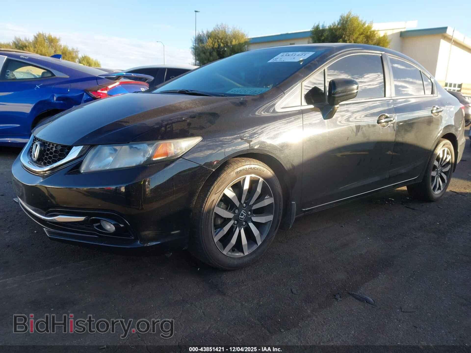 2015 HONDA CIVIC - VIN: 2HGFB2F90FH534028 - Фото 2
