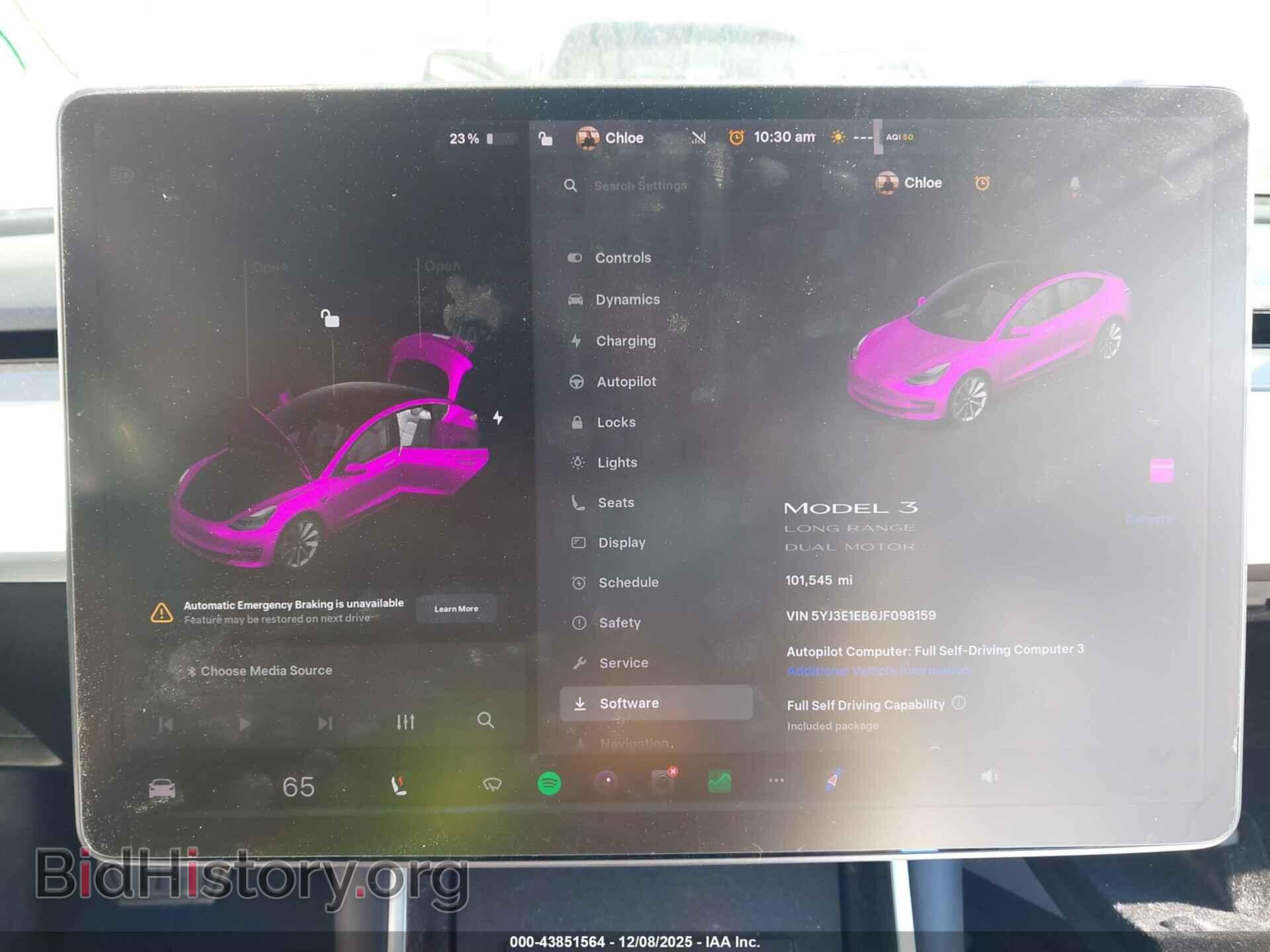 2018 TESLA MODEL 3 - VIN: 5YJ3E1EB6JF098159 - Photo 7