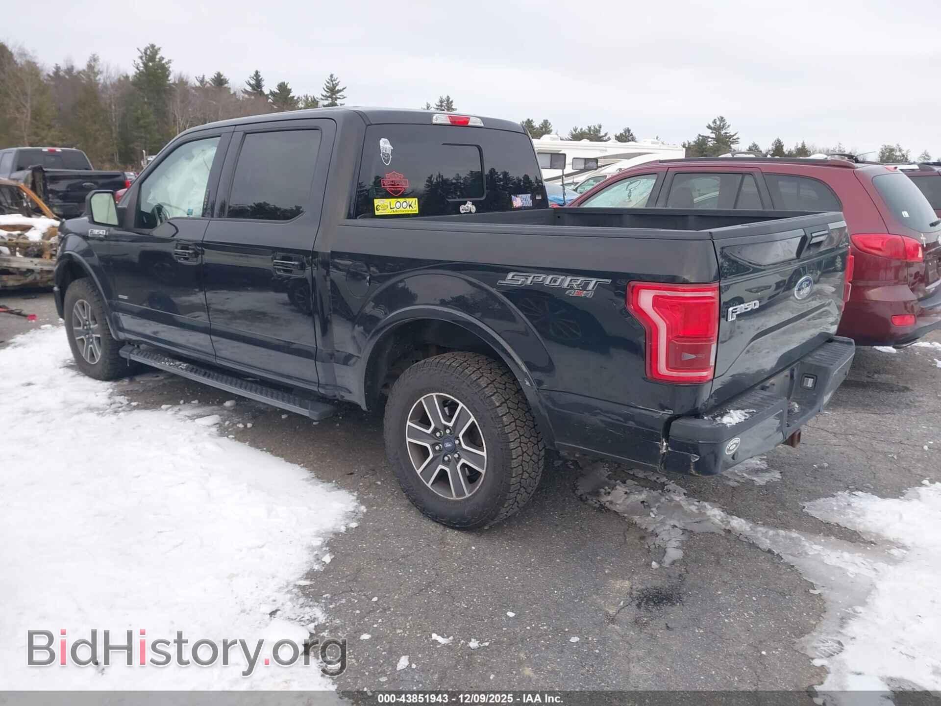 2016 FORD F-150 - VIN: 1FTEW1EP4GFC95417 - Фото 3