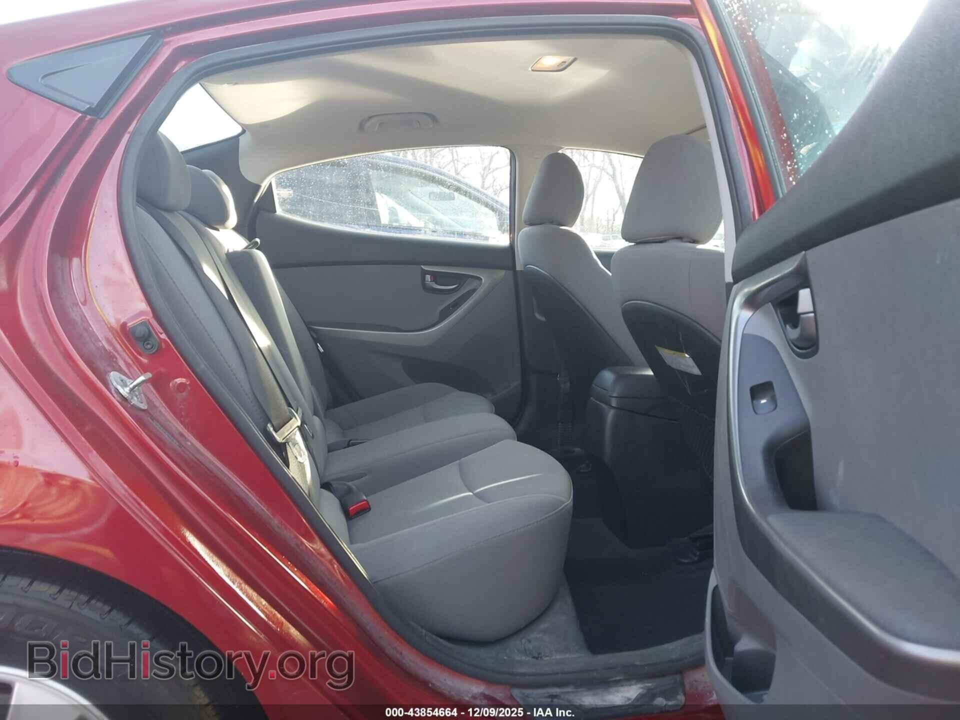 2014 HYUNDAI ELANTRA - VIN: 5NPDH4AE0EH537909 - Фото 8