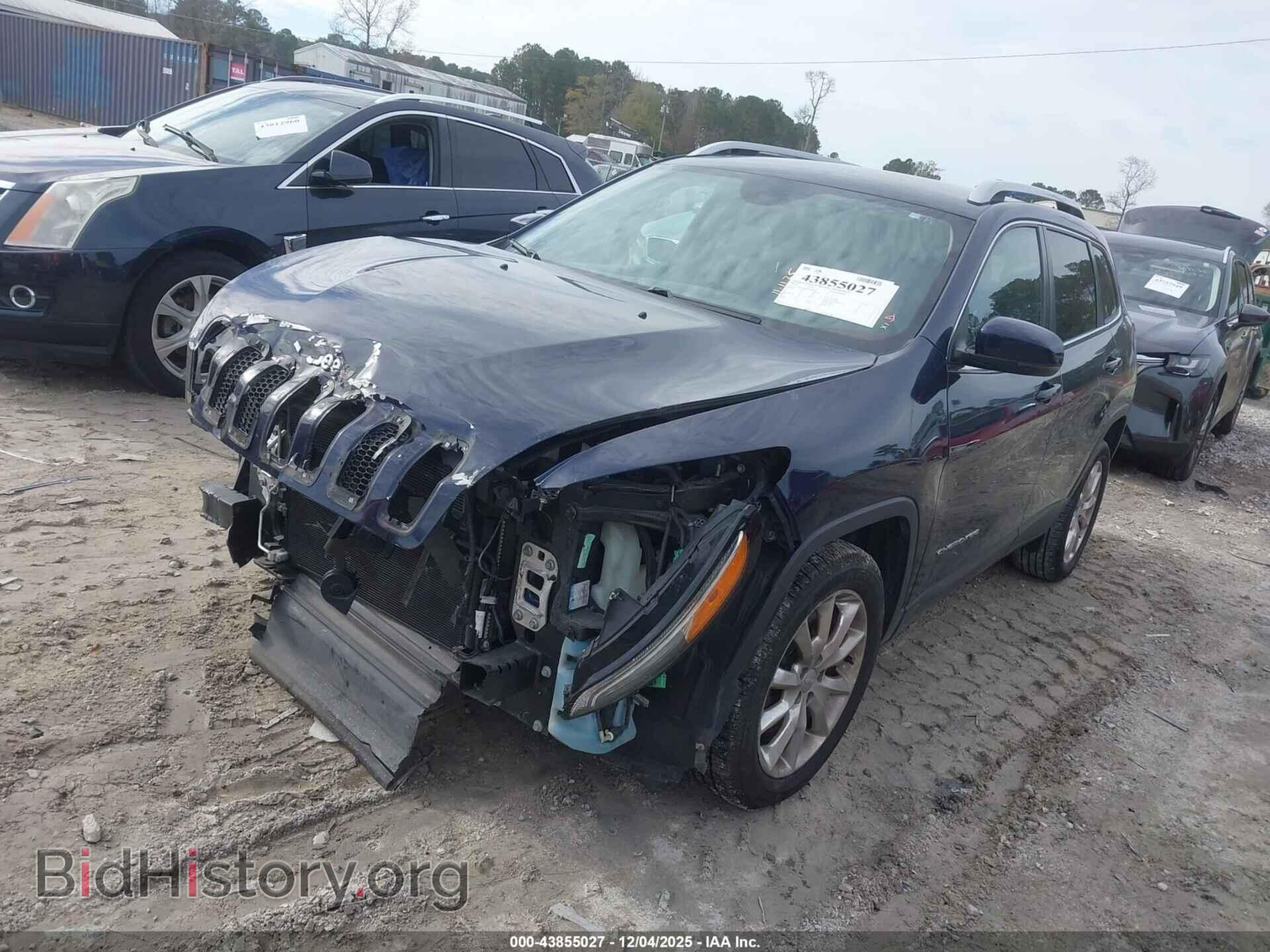 2016 JEEP CHEROKEE - VIN: 1C4PJLDB3GW249585 - Фото 2