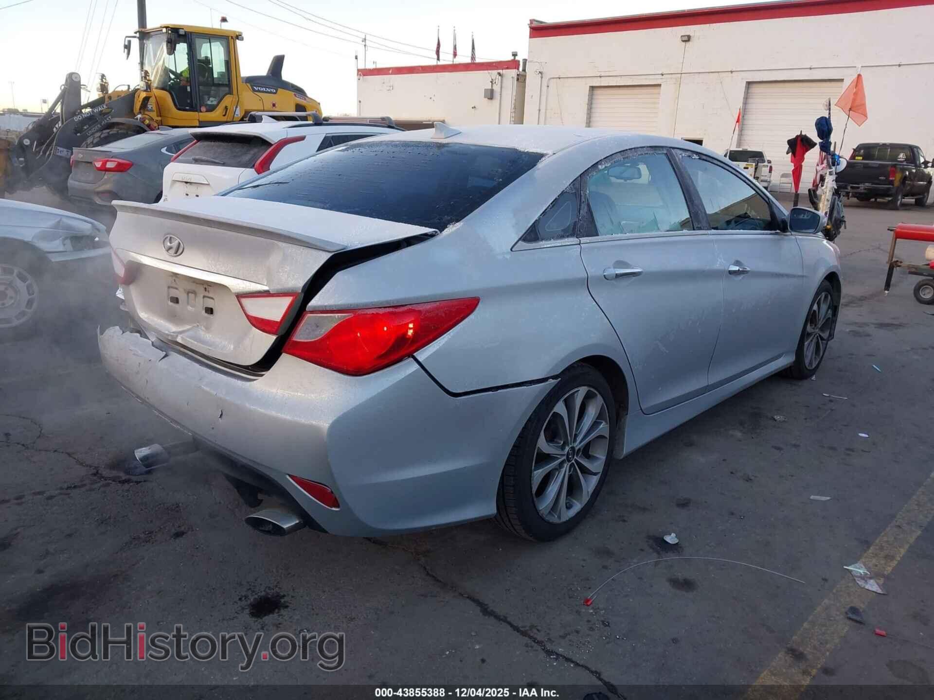 2014 HYUNDAI SONATA - VIN: 5NPEC4AB0EH856333 - Фото 4