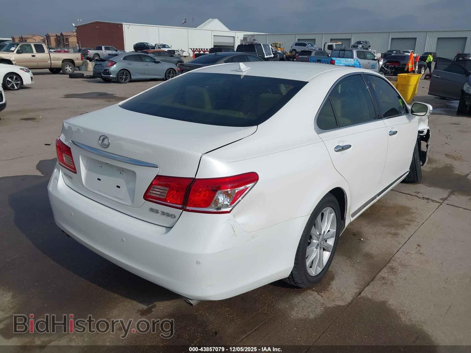 2012 LEXUS ES 350 - VIN: JTHBK1EG6C2484195 - Photo 4