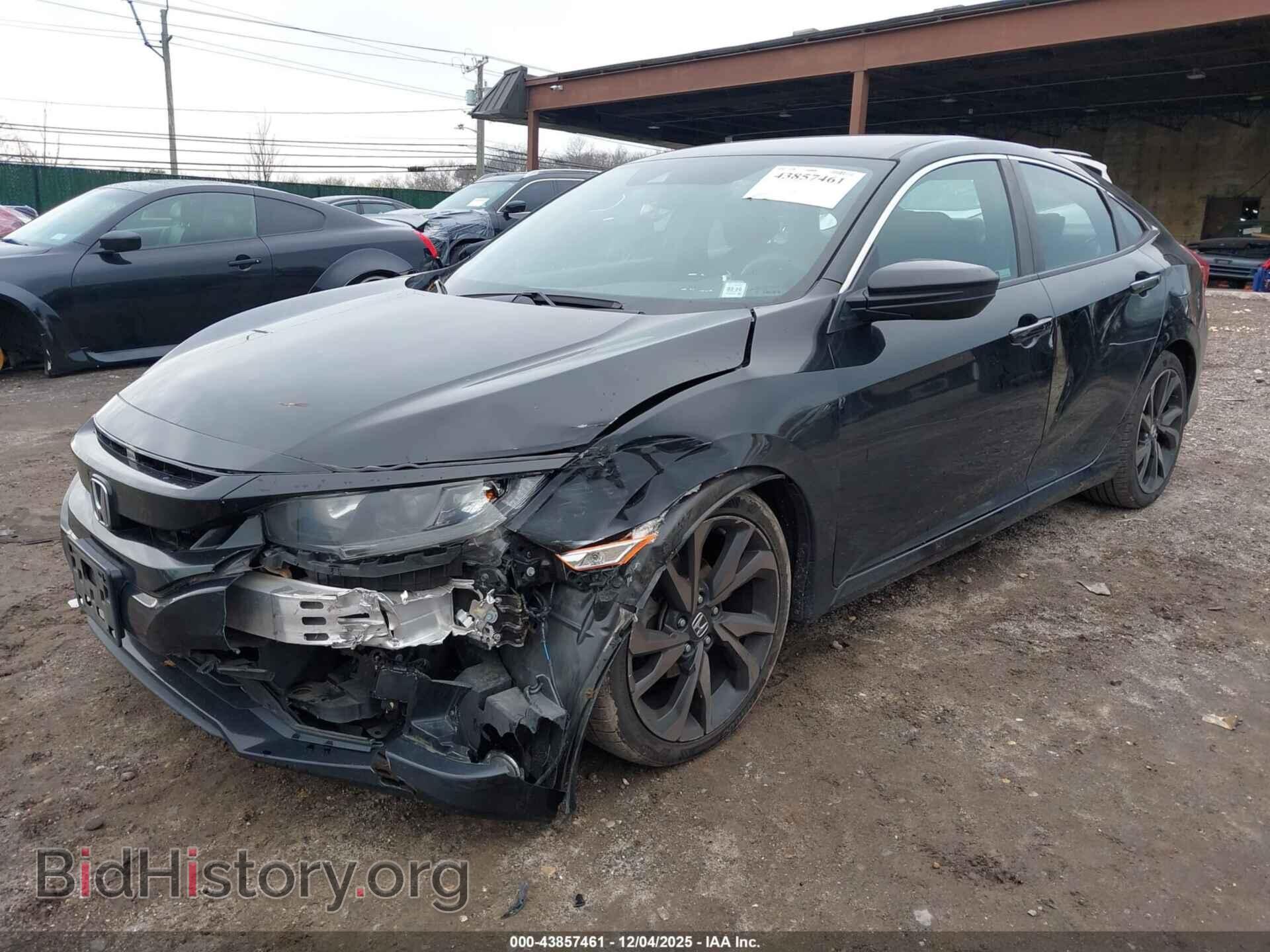 2019 HONDA CIVIC - VIN: 2HGFC2F83KH514144 - Фото 2