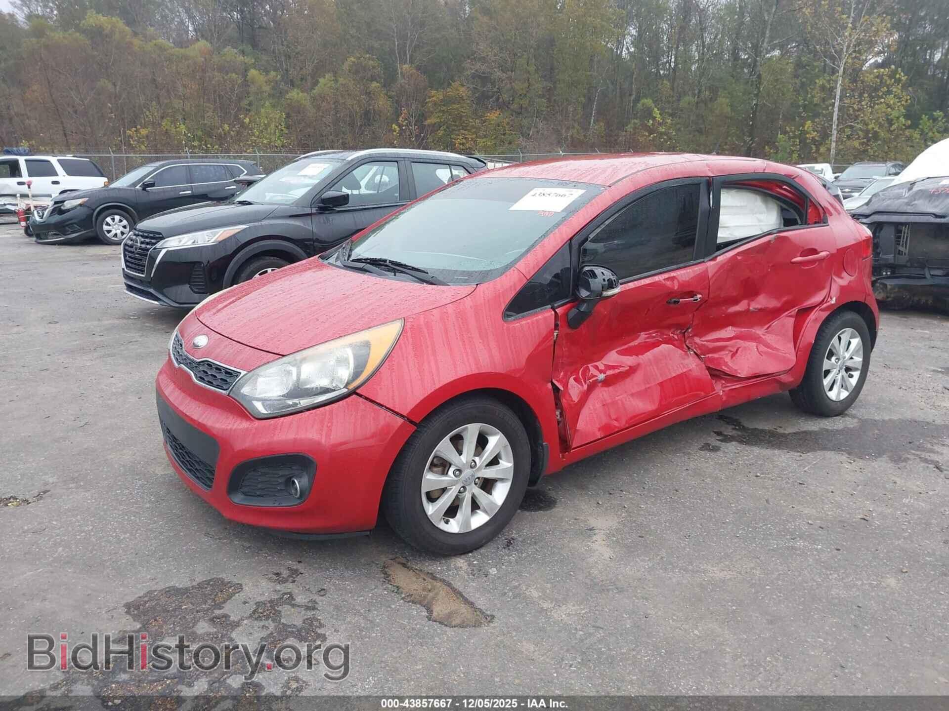 2013 KIA RIO - VIN: KNADN5A31D6241462 - Фото 2