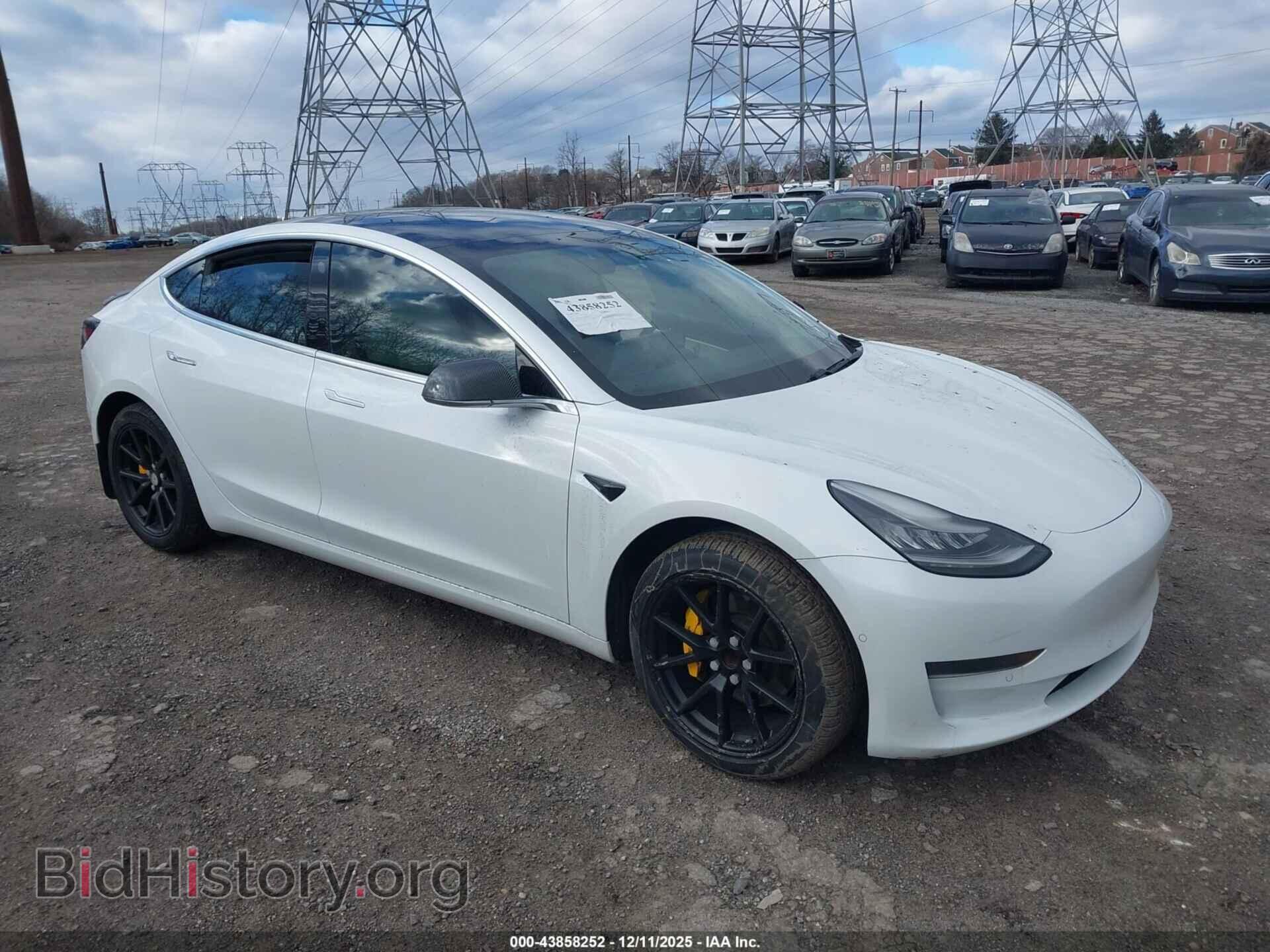Photo 5YJ3E1EA9KF486432 - TESLA MODEL 3 2019