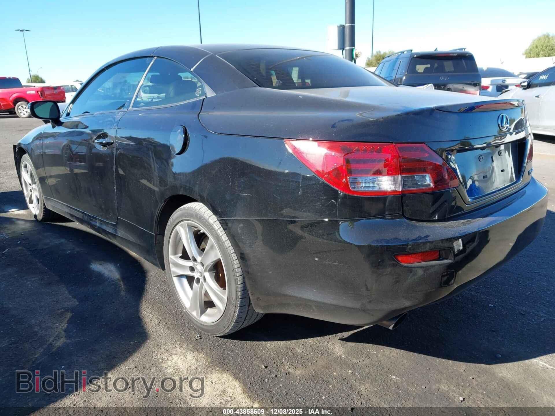 2012 LEXUS IS 250C - VIN: JTHFF2C20C2522541 - Photo 3