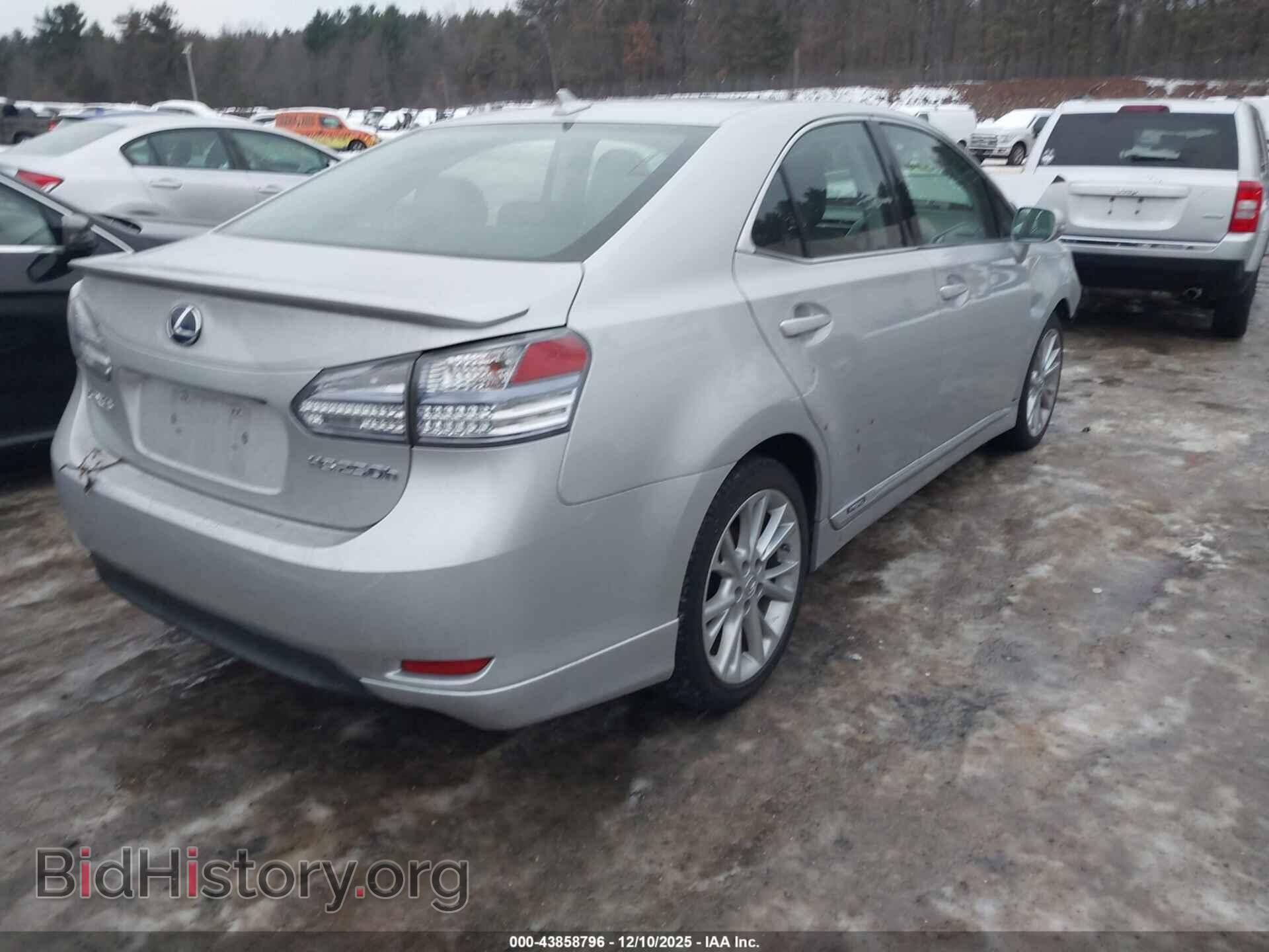 2010 LEXUS HS 250H - VIN: JTHBB1BA9A2018449 - Фото 4