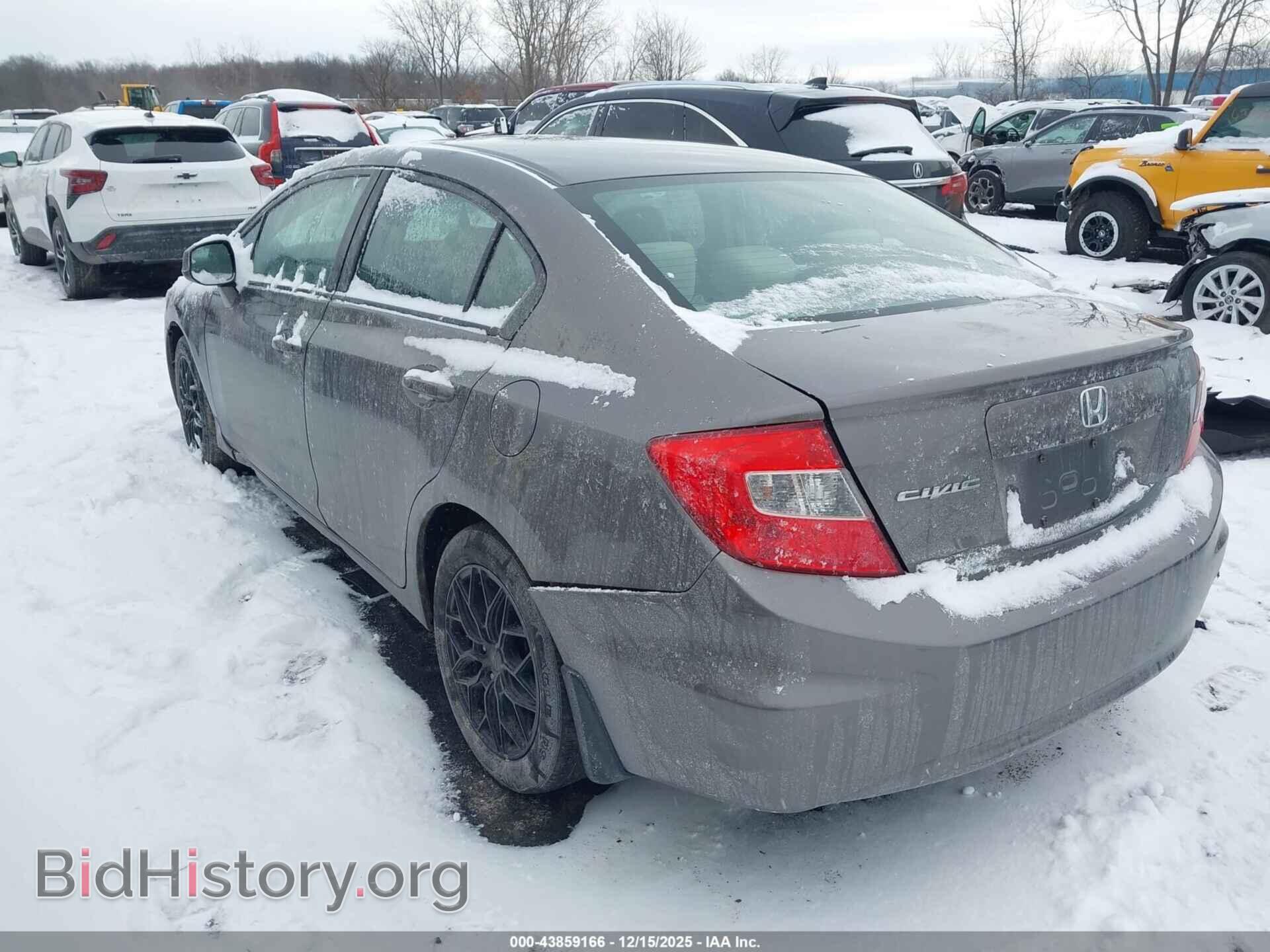 2012 HONDA CIVIC - VIN: 19XFB2F86CE079148 - Фото 3