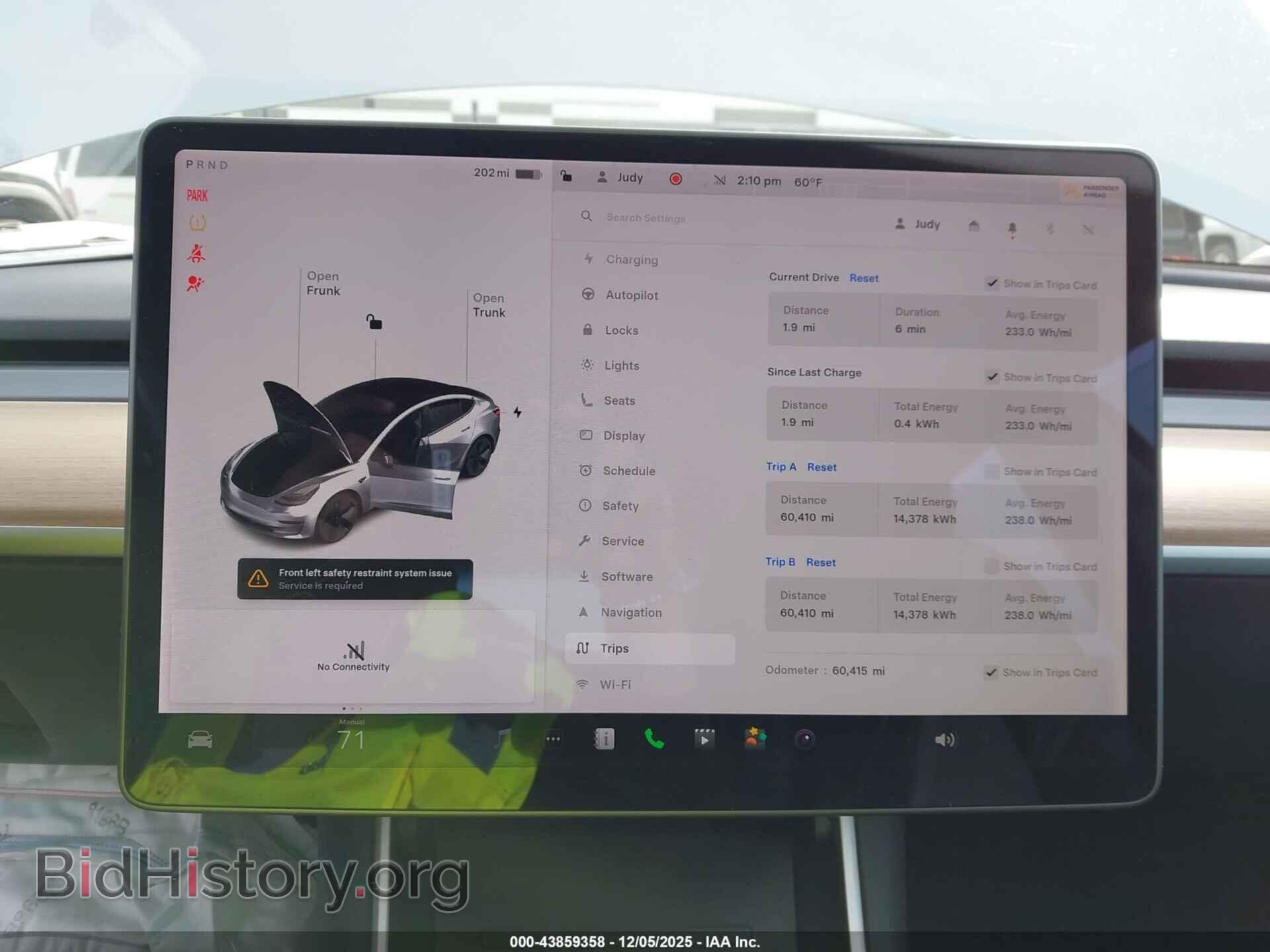2018 TESLA MODEL 3 - VIN: 5YJ3E1EA8JF061329 - Фото 7