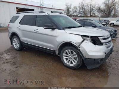 2013 Ford EXPLORER XLT, серебристый — VIN 1FM5K7D85DGB62790, IAAI