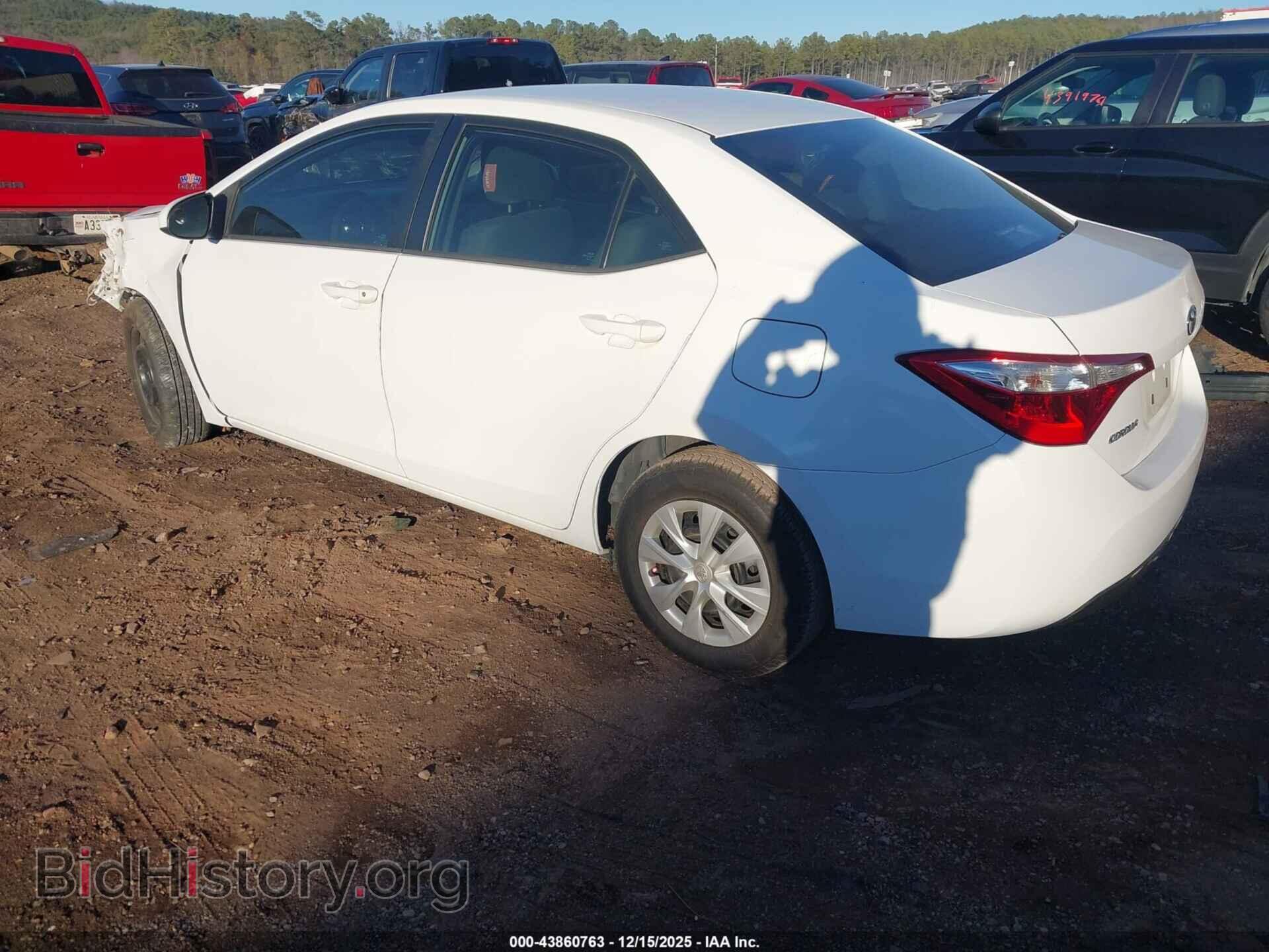 2015 TOYOTA COROLLA - VIN: 2T1BURHEXFC375698 - Фото 3