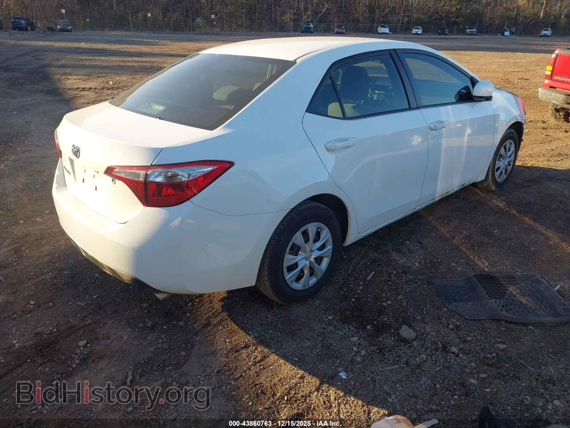 2015 TOYOTA COROLLA - VIN: 2T1BURHEXFC375698 - Фото 4