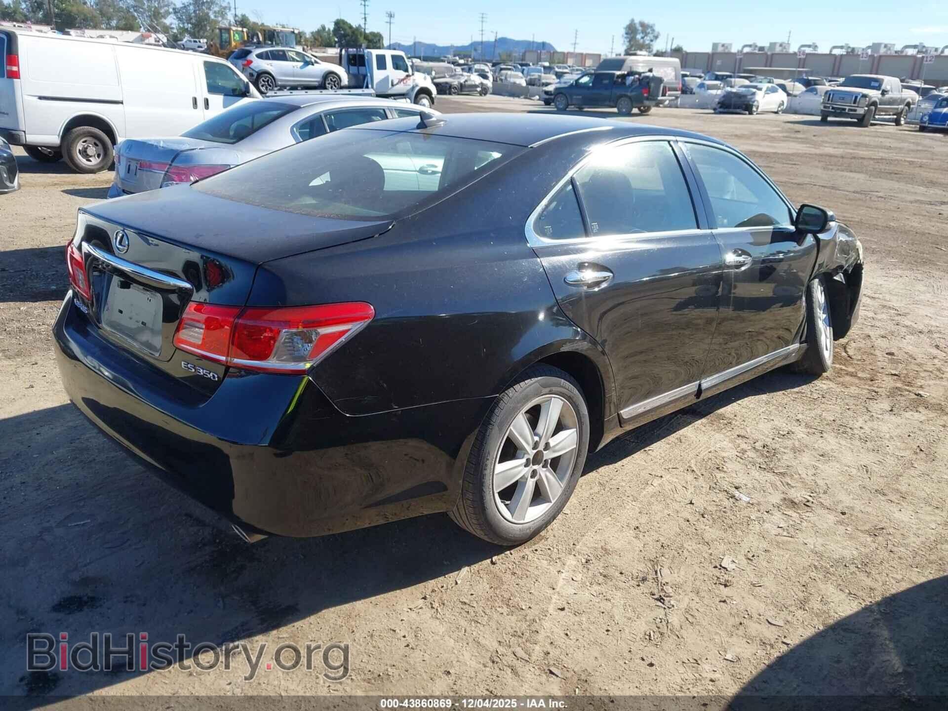 2010 LEXUS ES 350 - VIN: JTHBK1EG8A2347224 - Фото 4