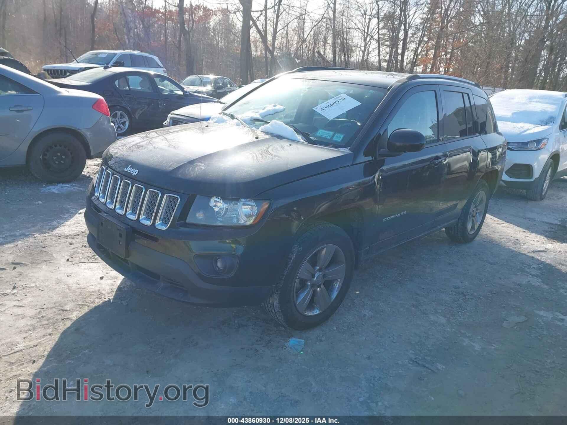 2016 JEEP COMPASS - VIN: 1C4NJDEB1GD706840 - Фото 2