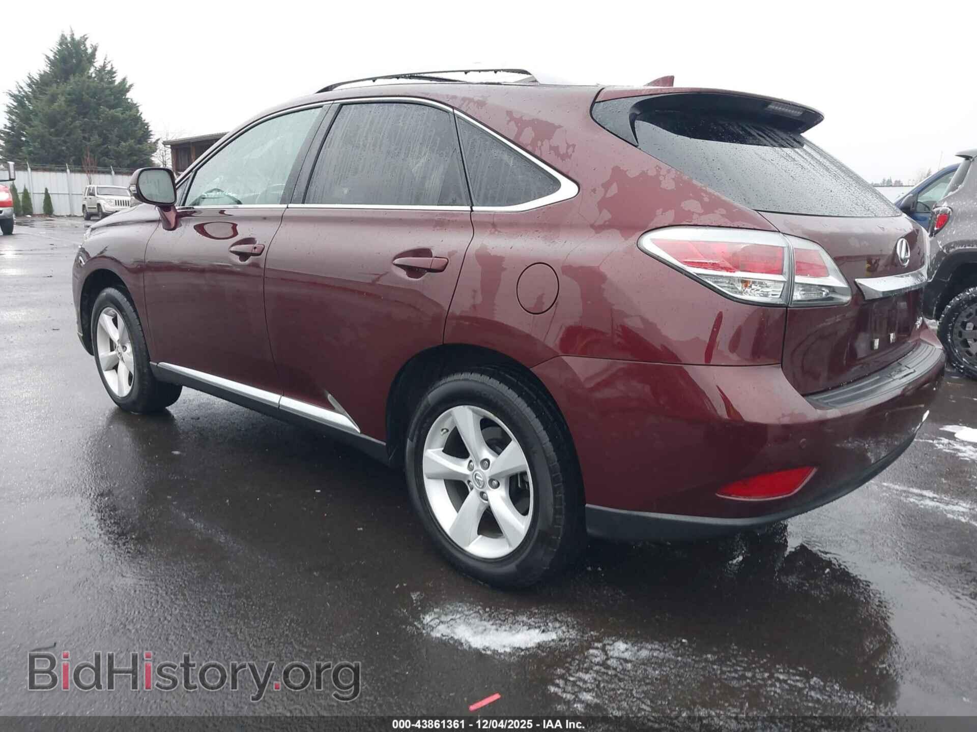 2015 LEXUS RX 350 - VIN: 2T2BK1BA8FC295213 - Фото 3