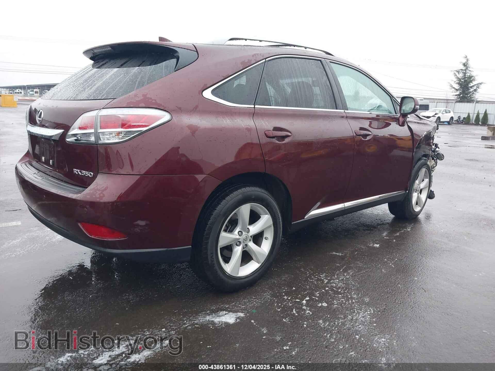 2015 LEXUS RX 350 - VIN: 2T2BK1BA8FC295213 - Фото 4