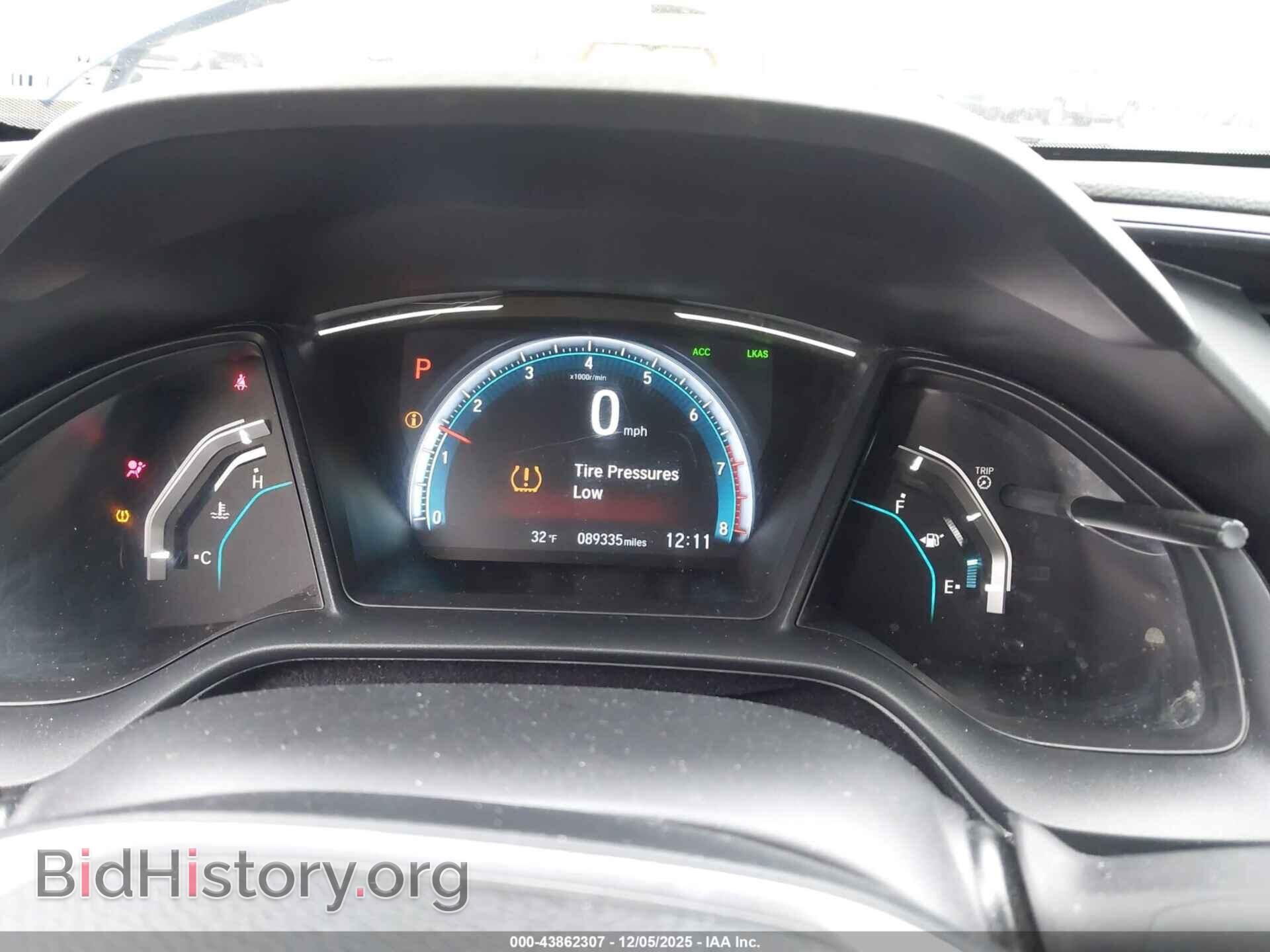 2019 HONDA CIVIC - VIN: 2HGFC4B68KH306230 - Фото 7