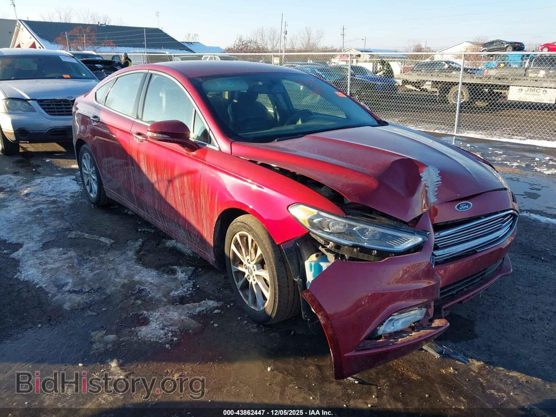 Фотография 3FA6P0HD1HR311418 - FORD FUSION 2017