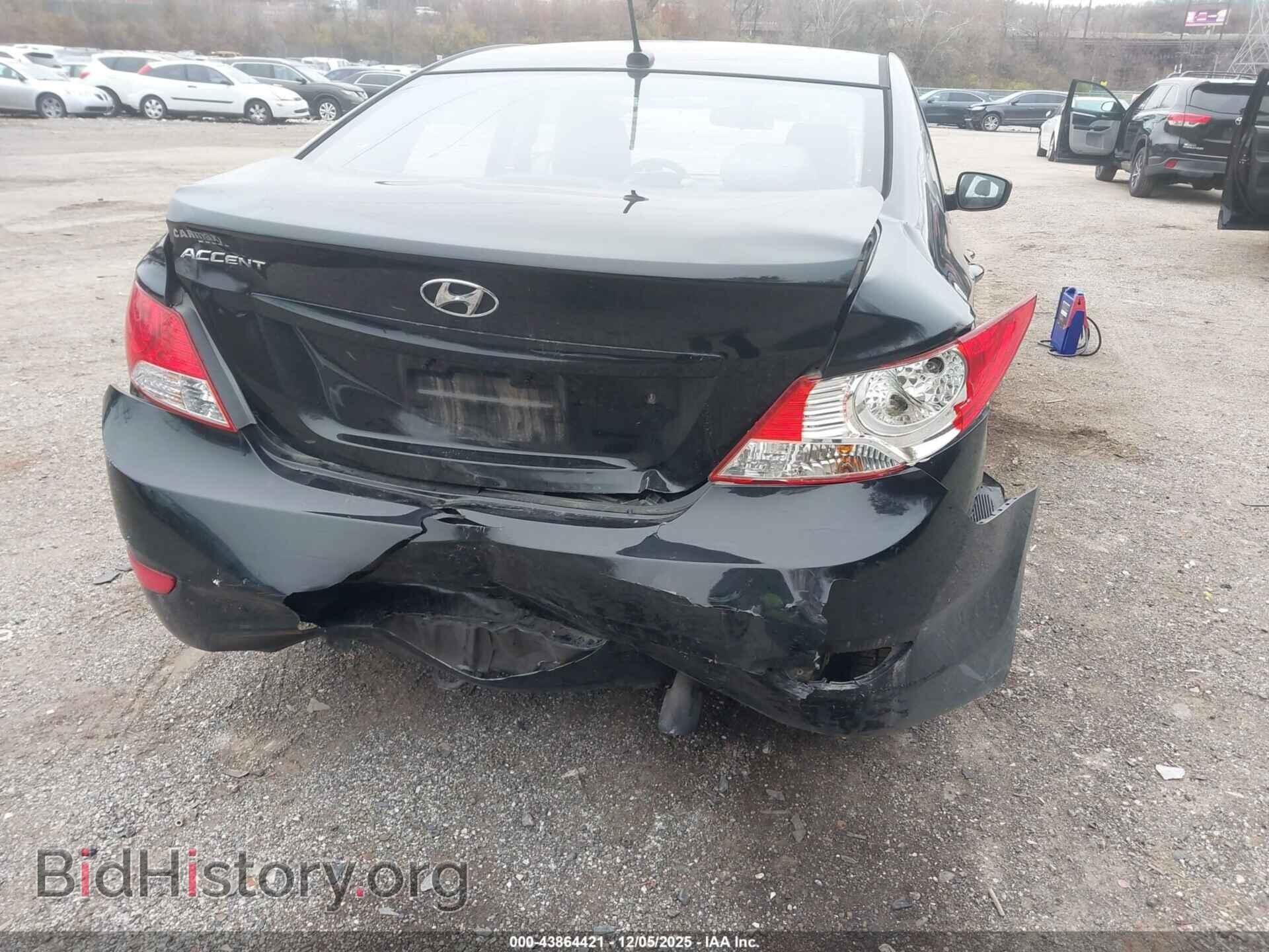 2014 HYUNDAI ACCENT - VIN: KMHCU4AE6EU748153 - Фото 6