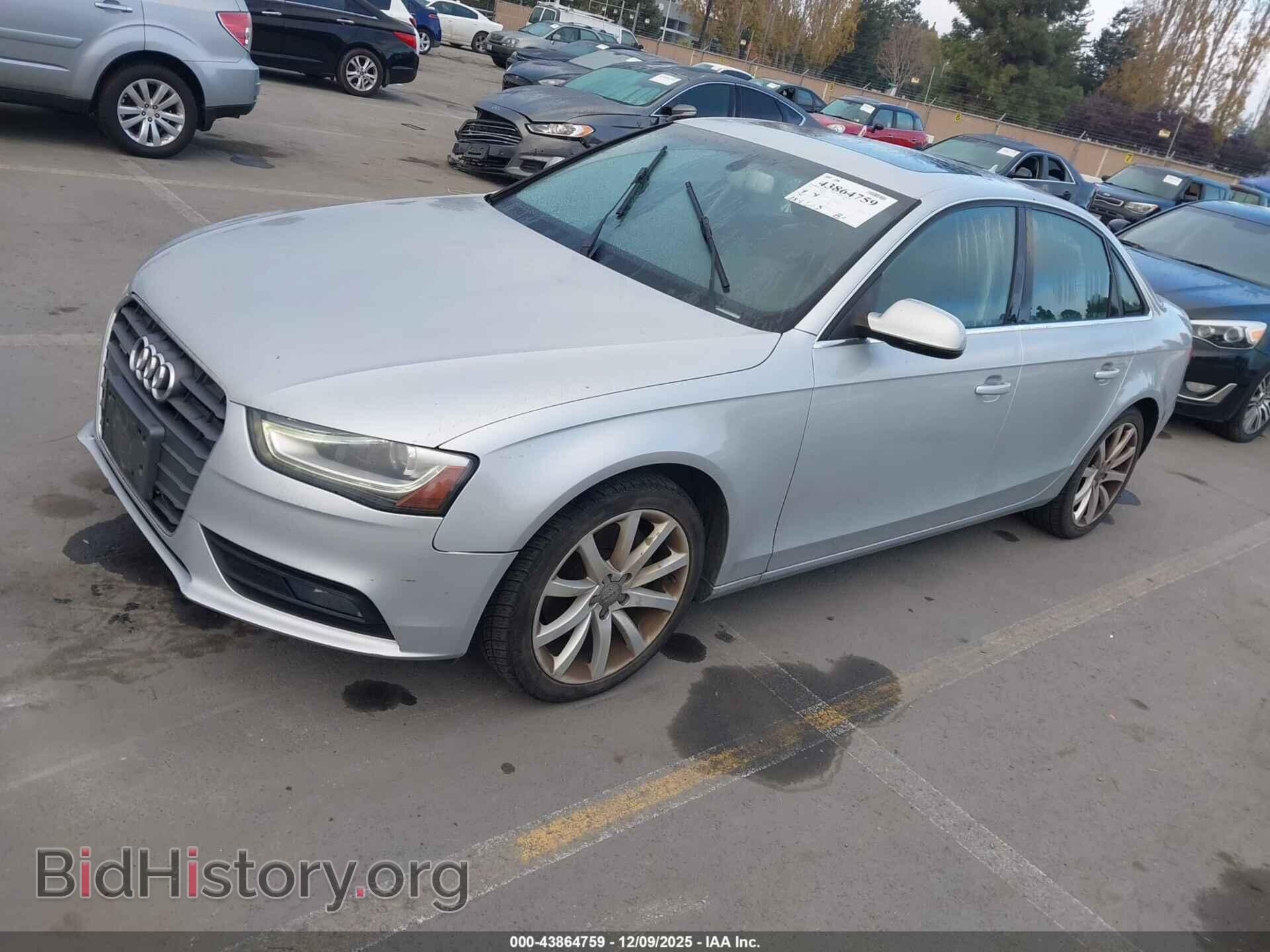2013 AUDI A4 - VIN: WAUFFAFL3DN003254 - Фото 2