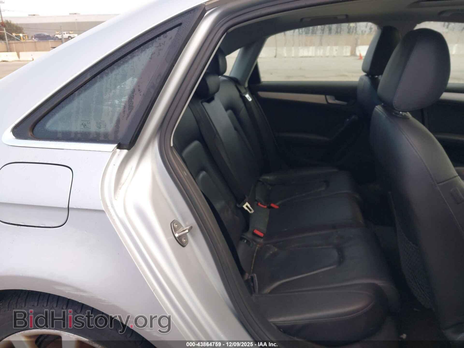 2013 AUDI A4 - VIN: WAUFFAFL3DN003254 - Фото 8