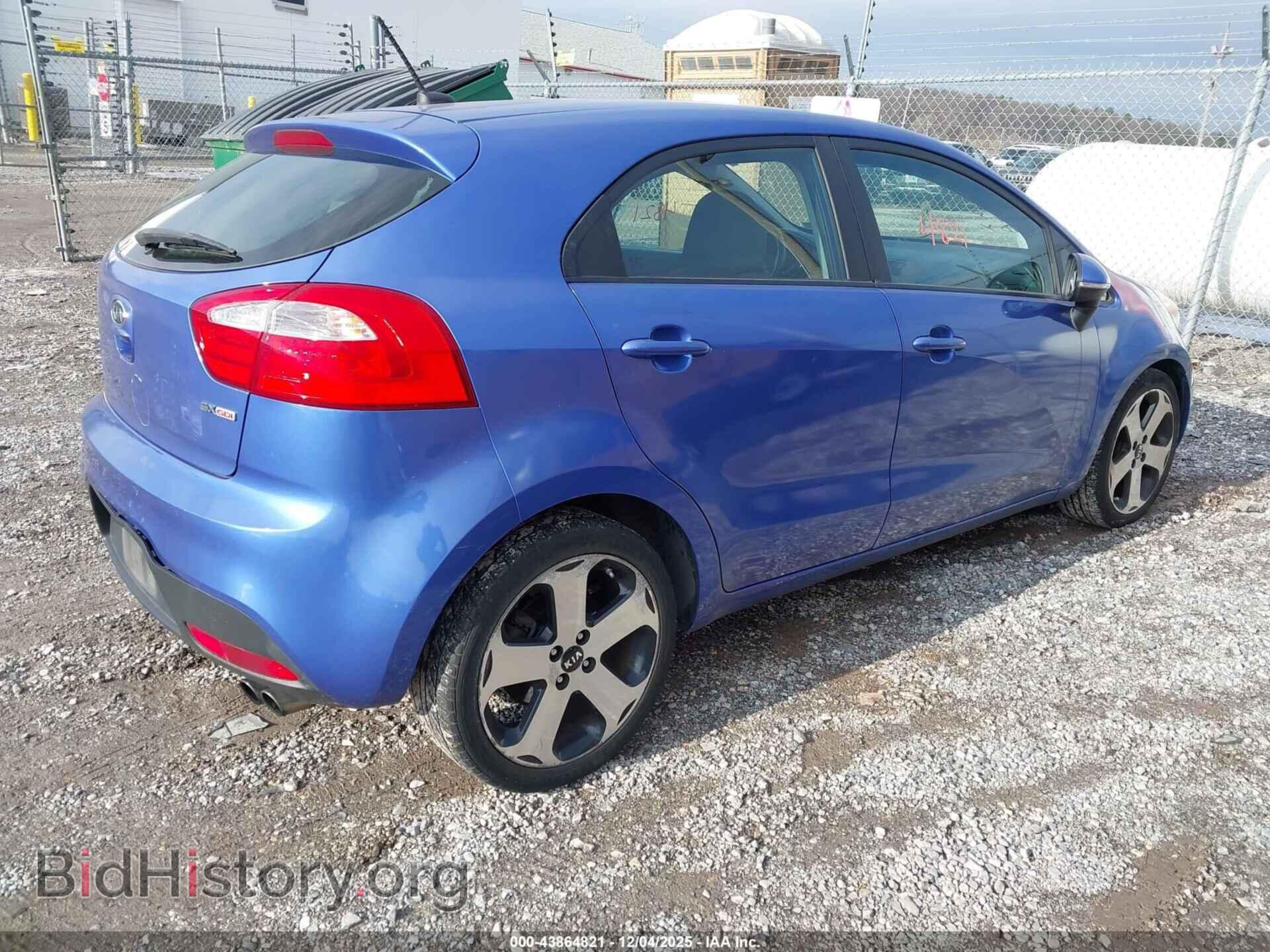 2012 KIA RIO5 - VIN: KNADN5A36C6017537 - Фото 4