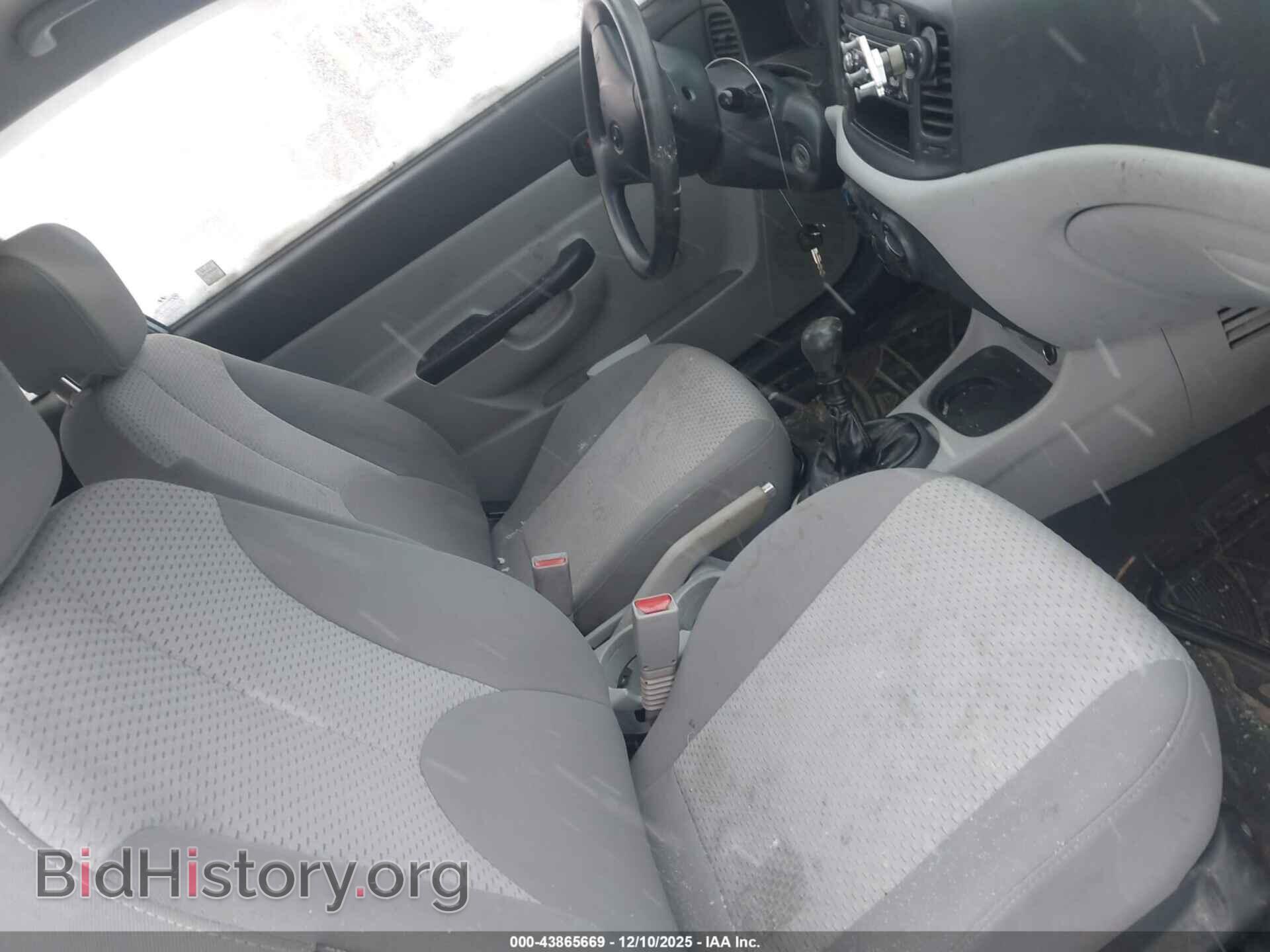2008 HYUNDAI ACCENT - VIN: KMHCM36C48U092671 - Фото 5