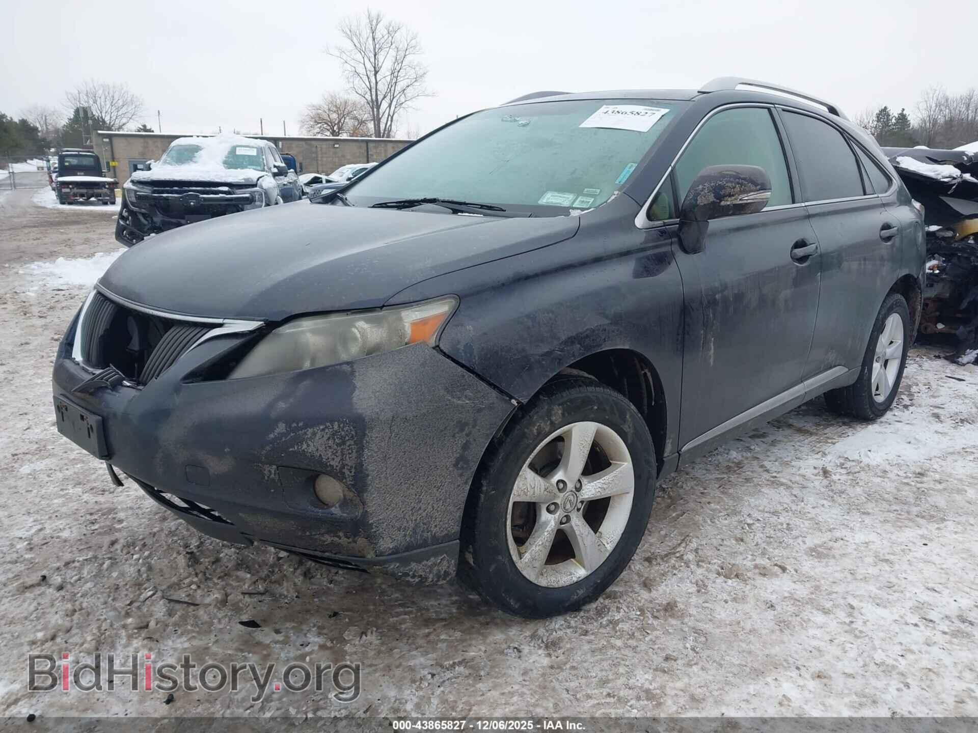 2010 LEXUS RX 350 - VIN: 2T2BK1BA7AC023728 - Фото 2