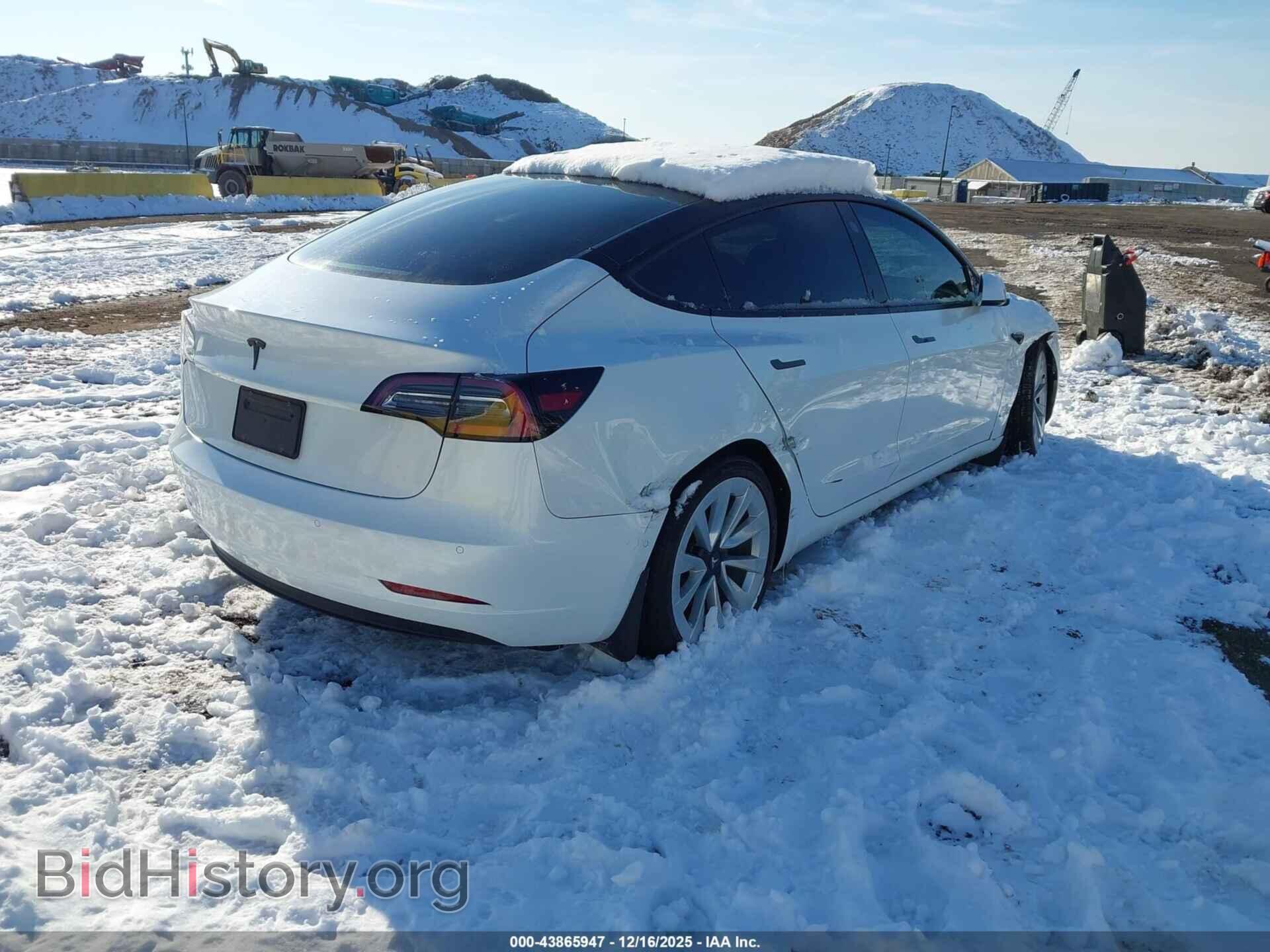 2022 TESLA MODEL 3 - VIN: 5YJ3E1EA5NF321322 - Фото 4