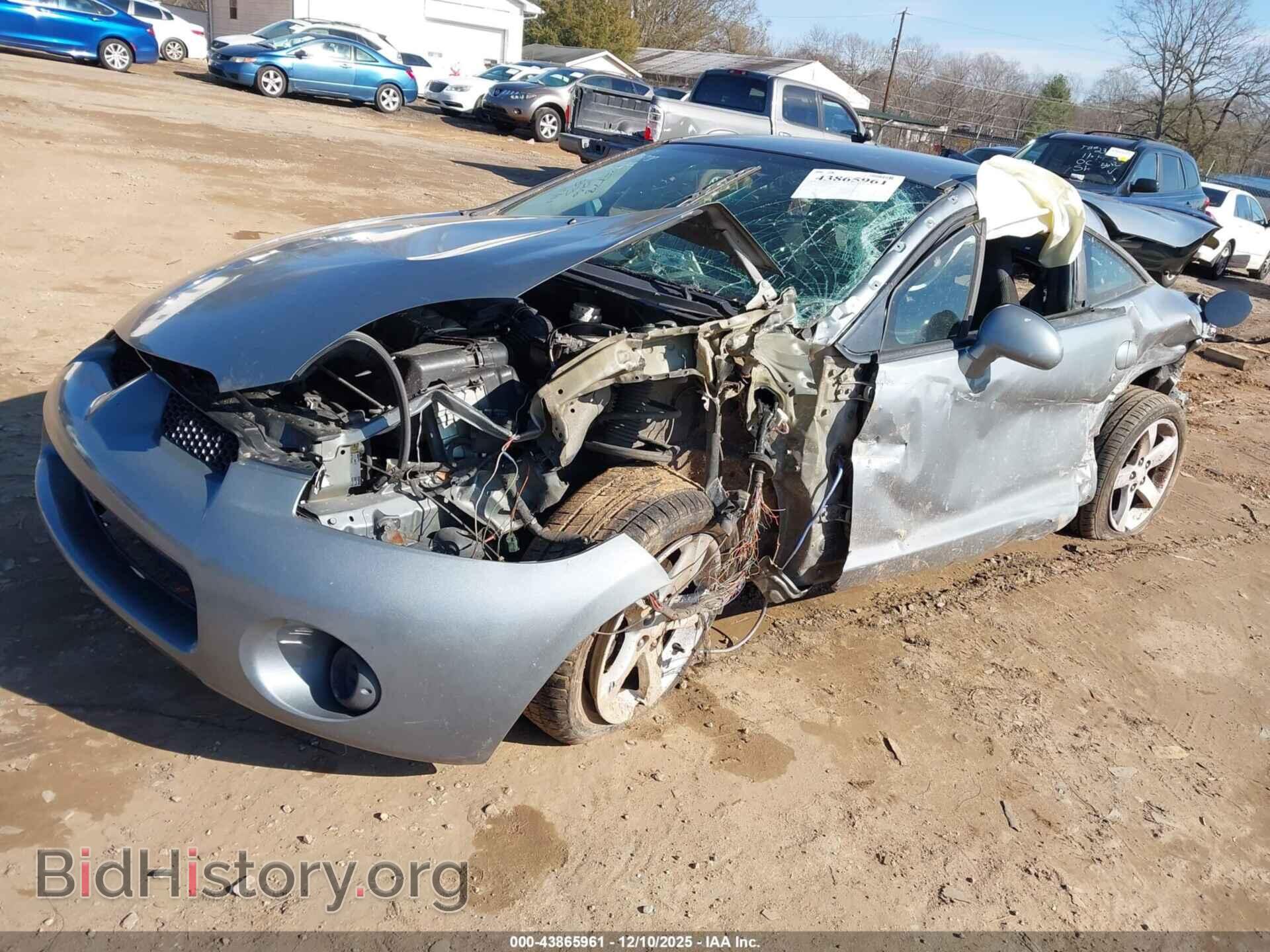 2007 MITSUBISHI ECLIPSE - VIN: 4A3AK24F47E060723 - Photo 2