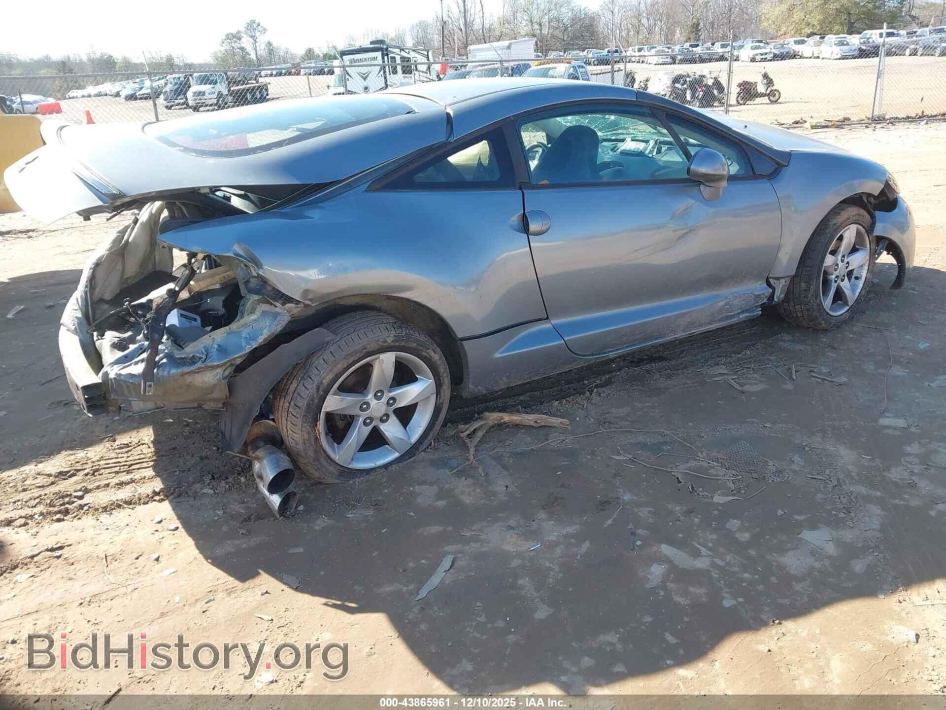 2007 MITSUBISHI ECLIPSE - VIN: 4A3AK24F47E060723 - Photo 4