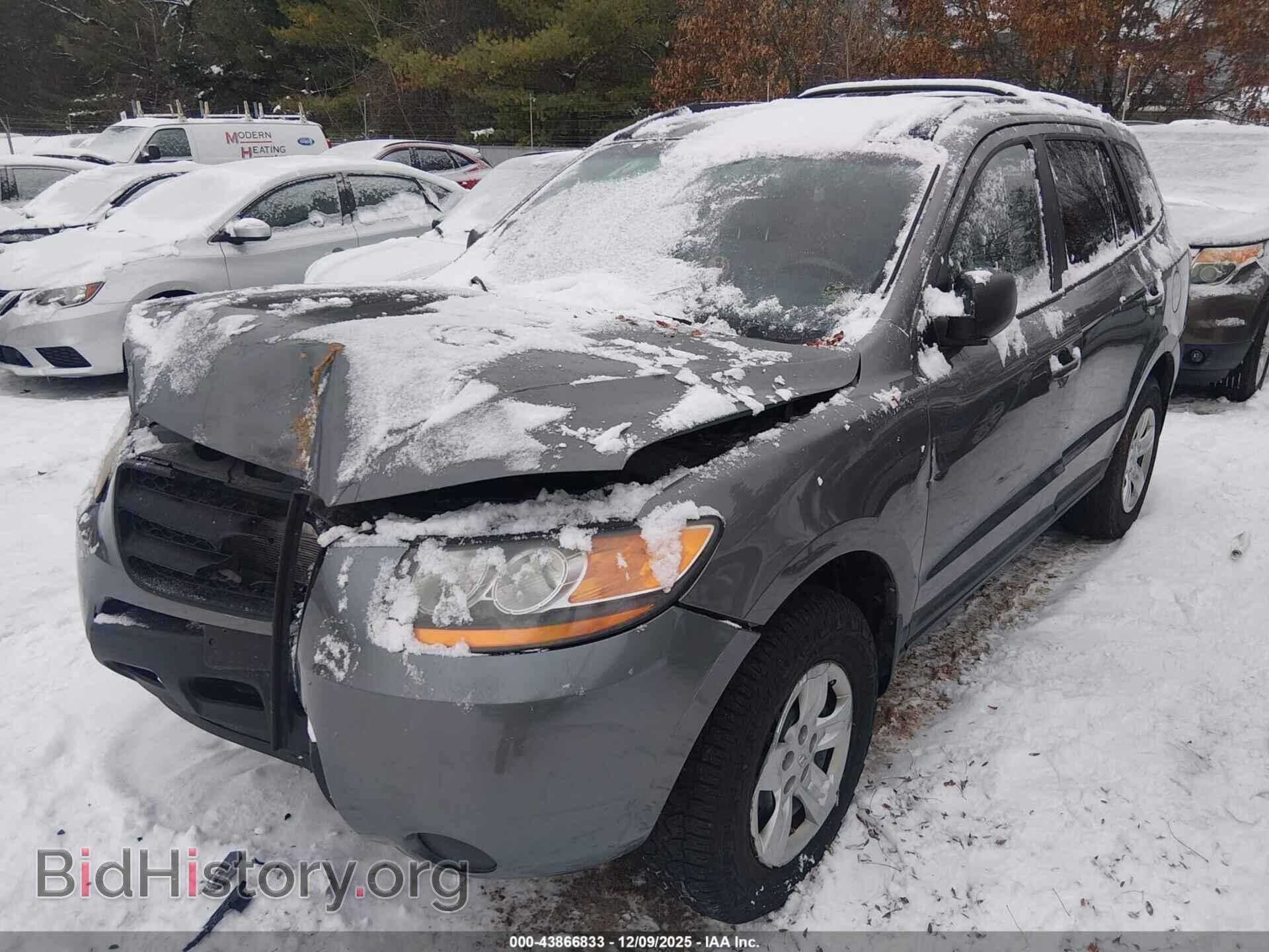 2009 HYUNDAI SANTA FE - VIN: 5NMSG73D59H268261 - Фото 2