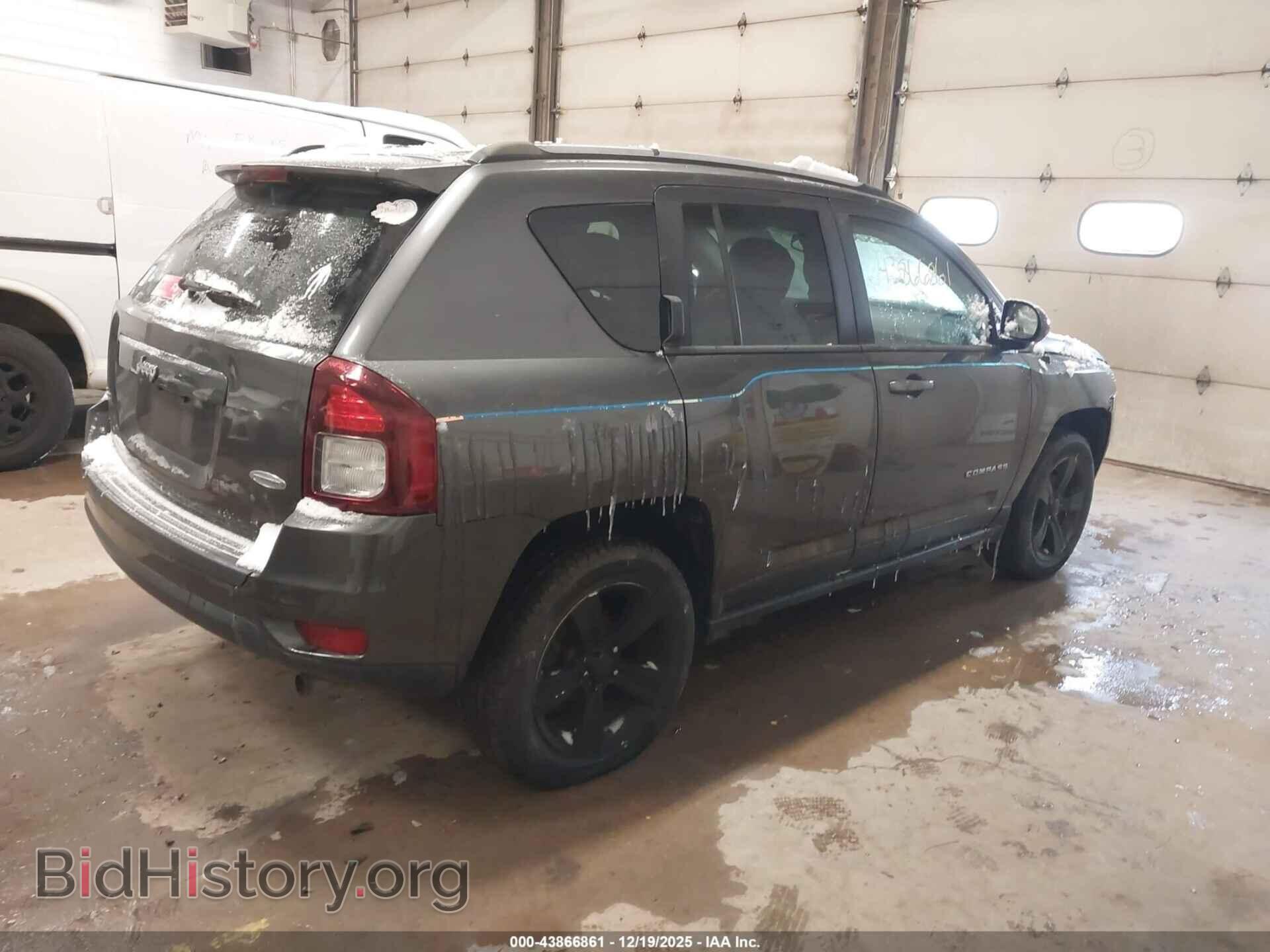 2016 JEEP COMPASS - VIN: 1C4NJDEB9GD616433 - Фото 4