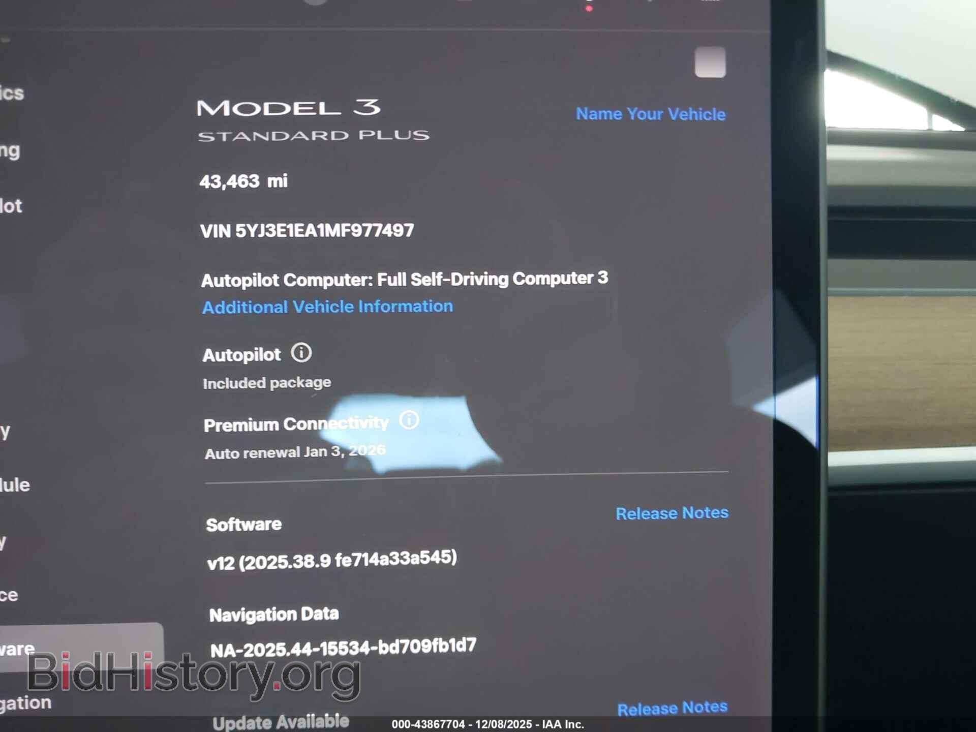 2021 TESLA MODEL 3 - VIN: 5YJ3E1EA1MF977497 - Фото 7