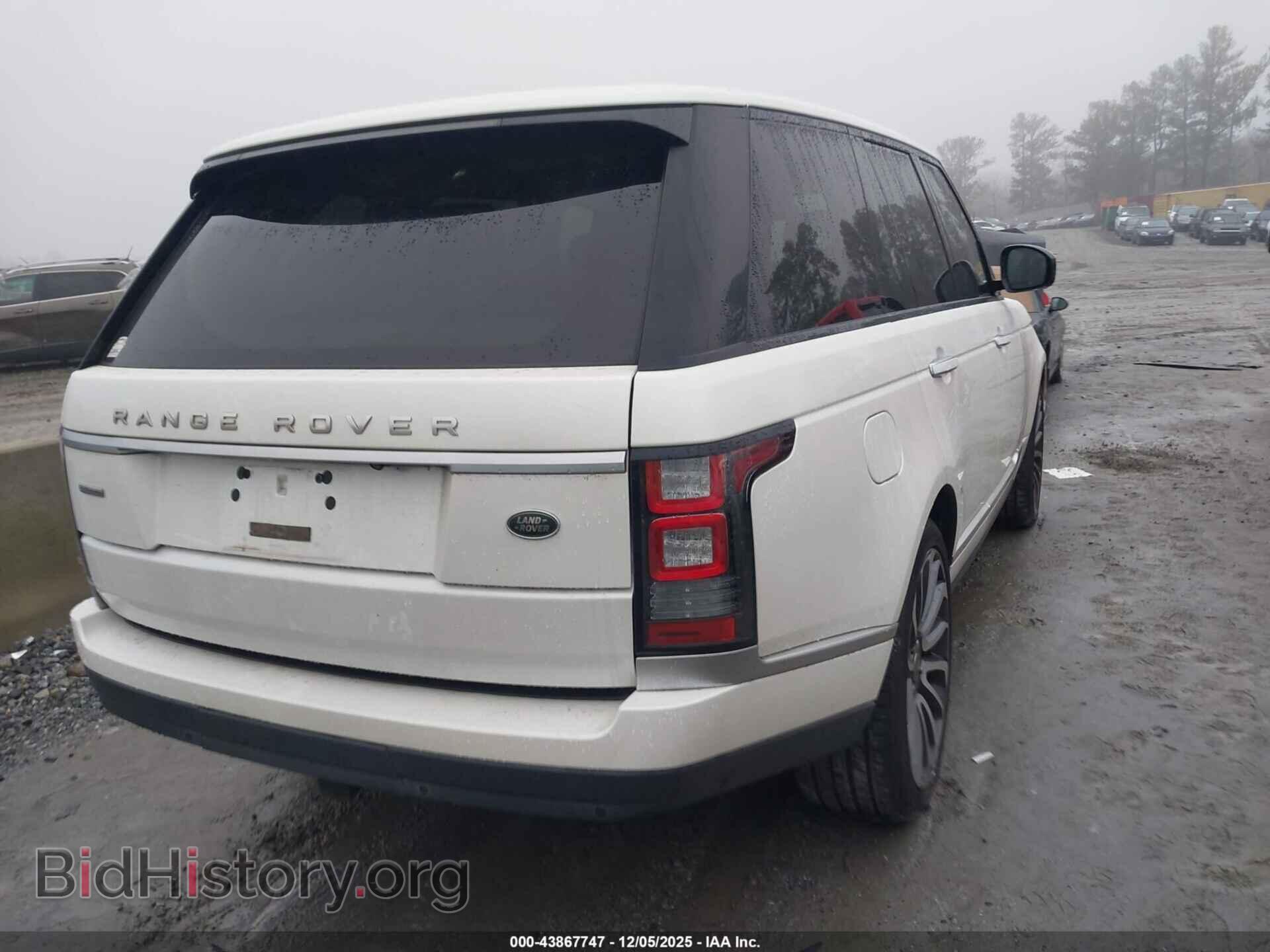 2015 LAND ROVER RANGE ROVER - VIN: SALGV2TF4FA207689 - Фото 4