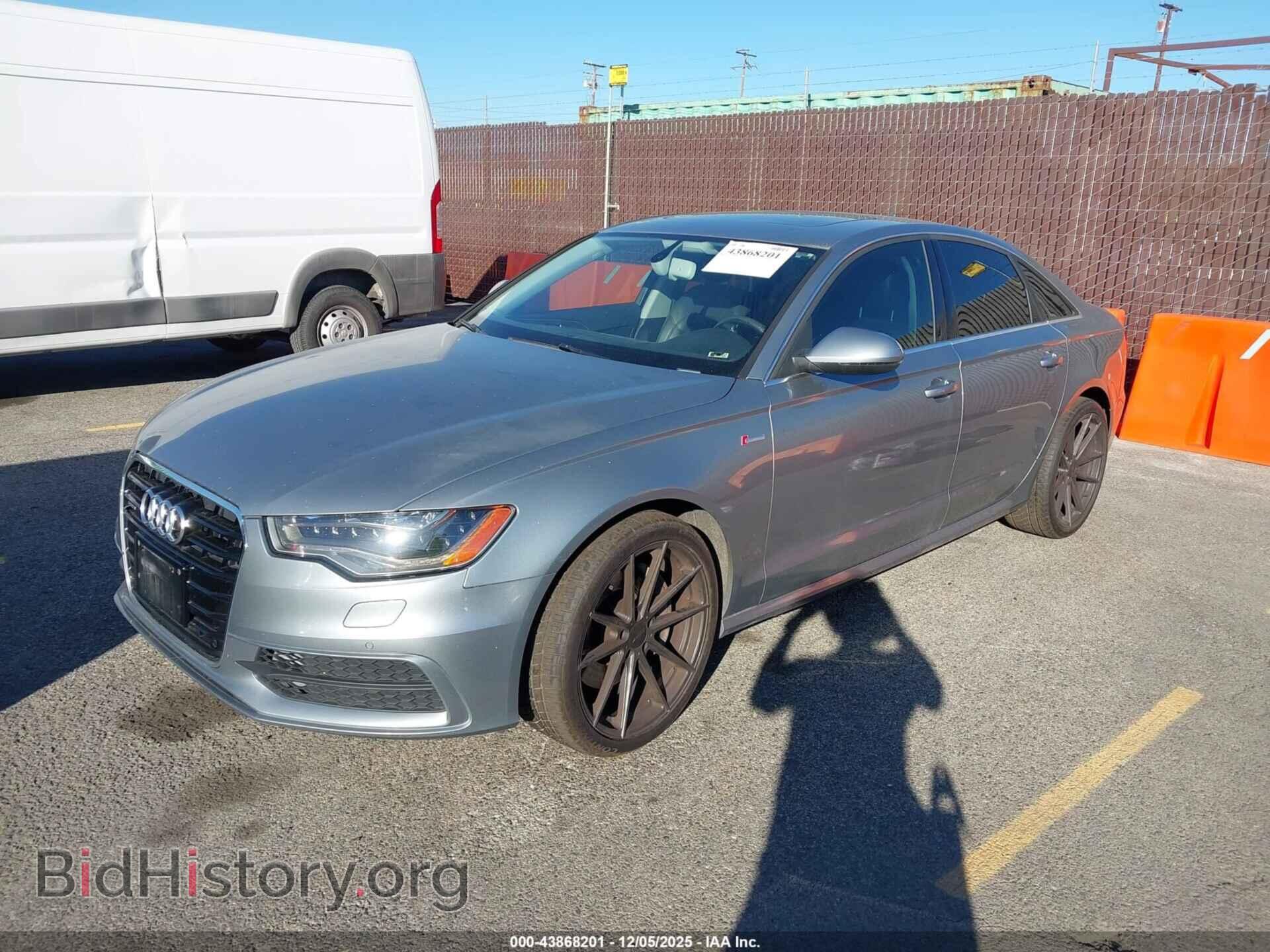 2013 AUDI A6 - VIN: WAUHGAFC9DN066459 - Фото 2