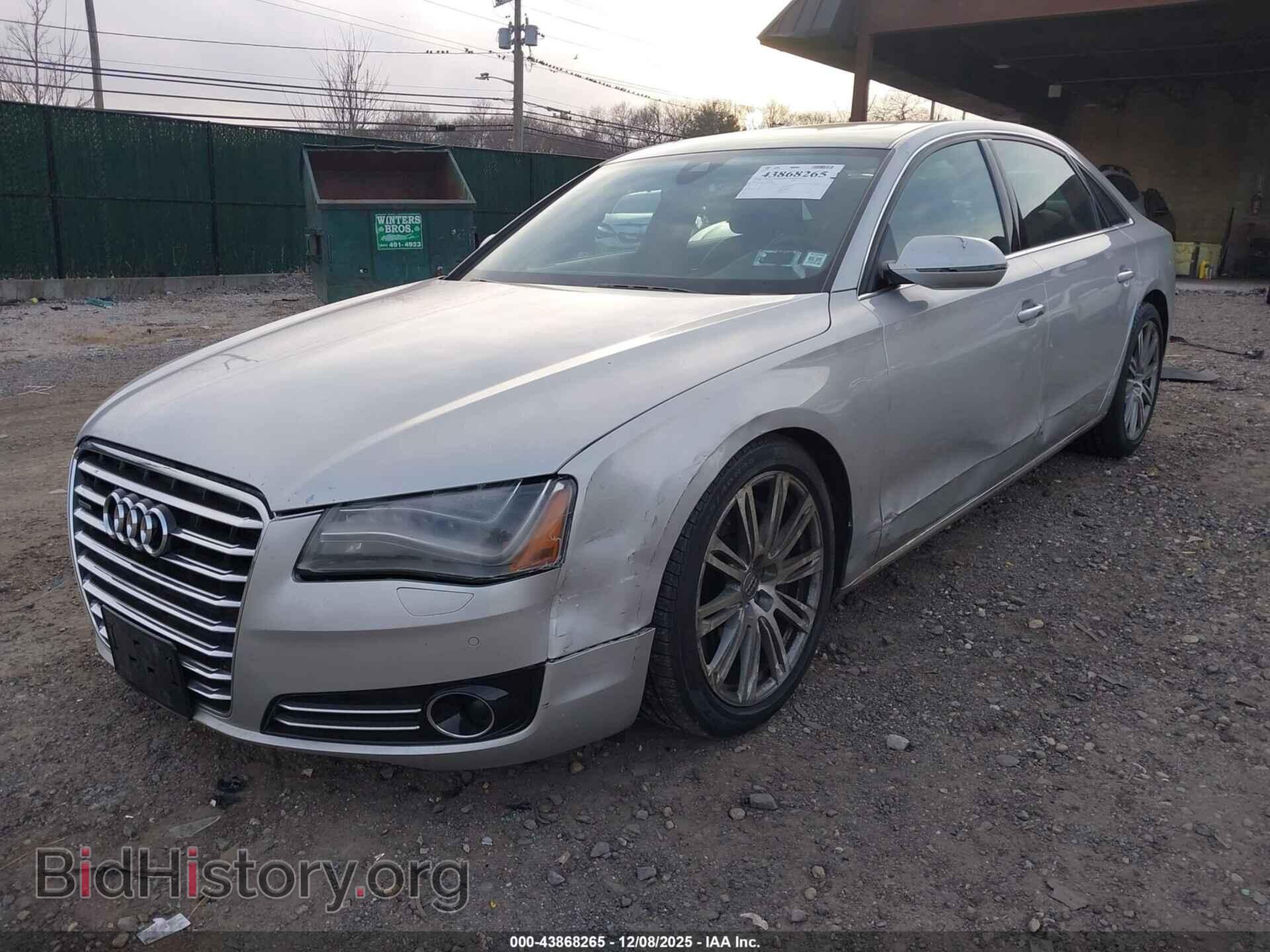 2011 AUDI A8 L - VIN: WAURVAFD1BN015084 - Фото 2