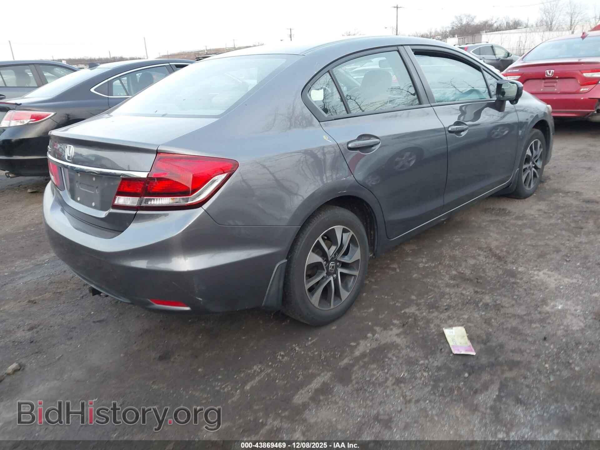 2014 HONDA CIVIC - VIN: 19XFB2F80EE220427 - Фото 4