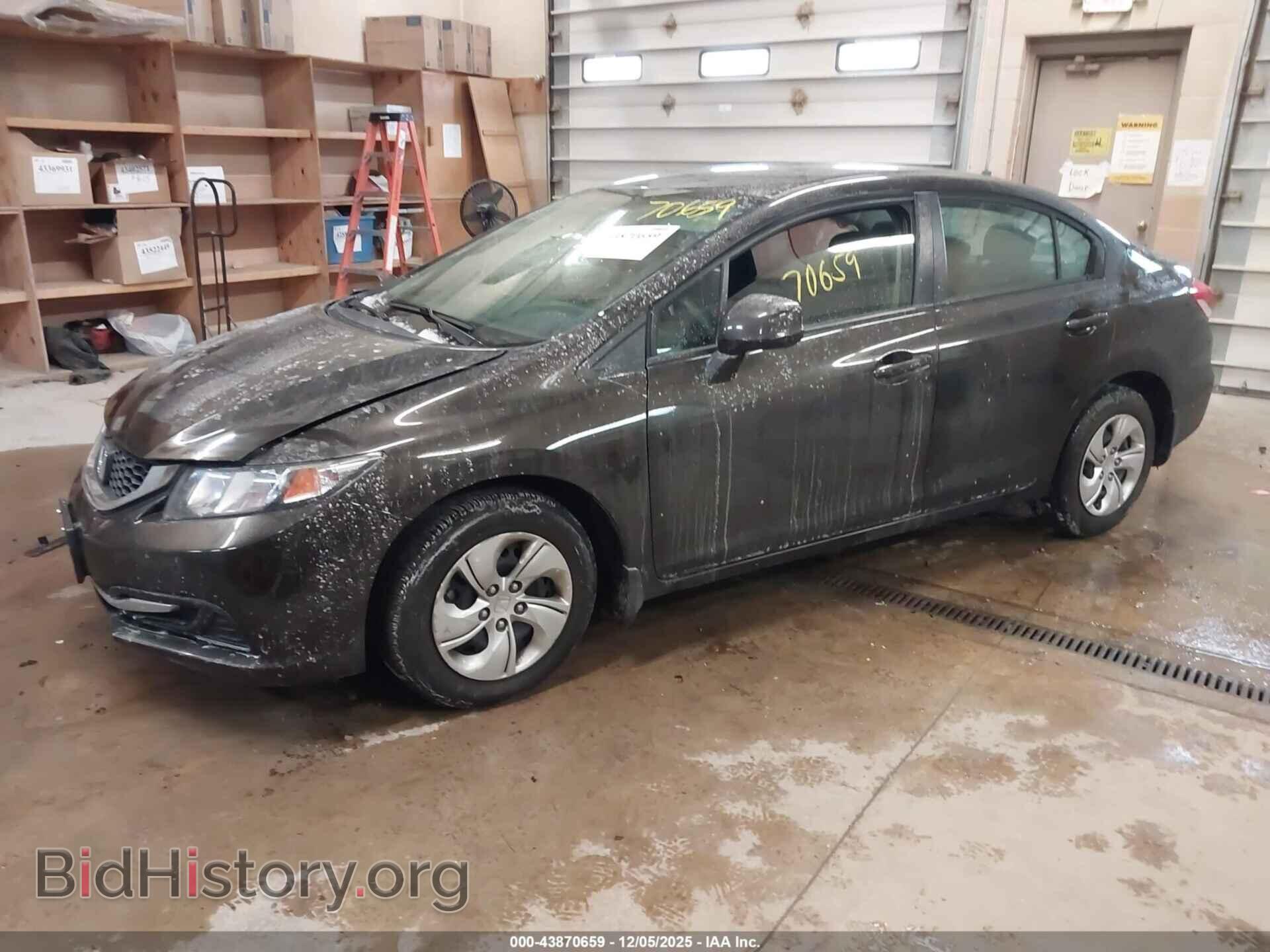 2013 HONDA CIVIC - VIN: 19XFB2F51DE043147 - Фото 2