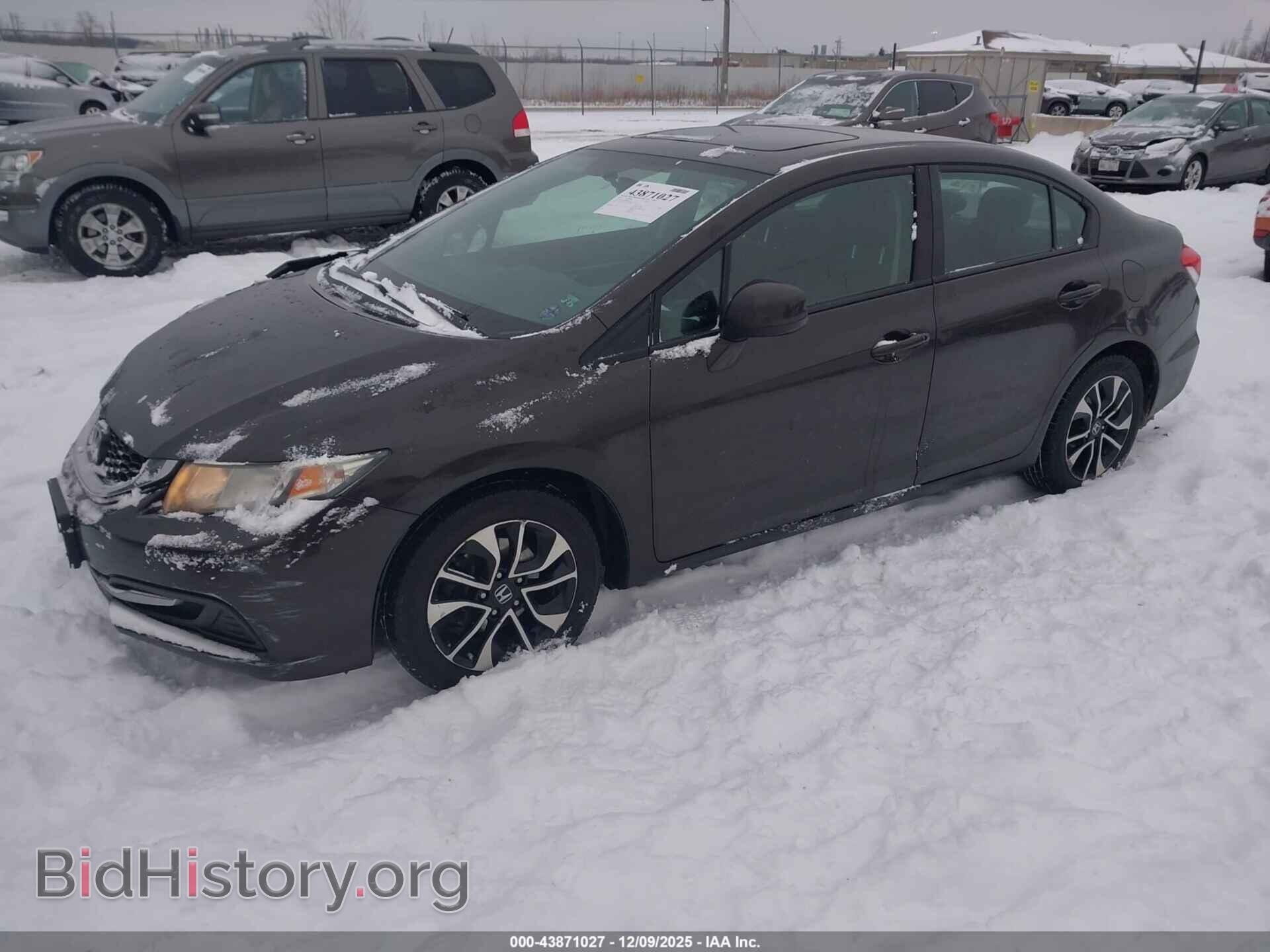2013 HONDA CIVIC - VIN: 2HGFB2F84DH509203 - Фото 2