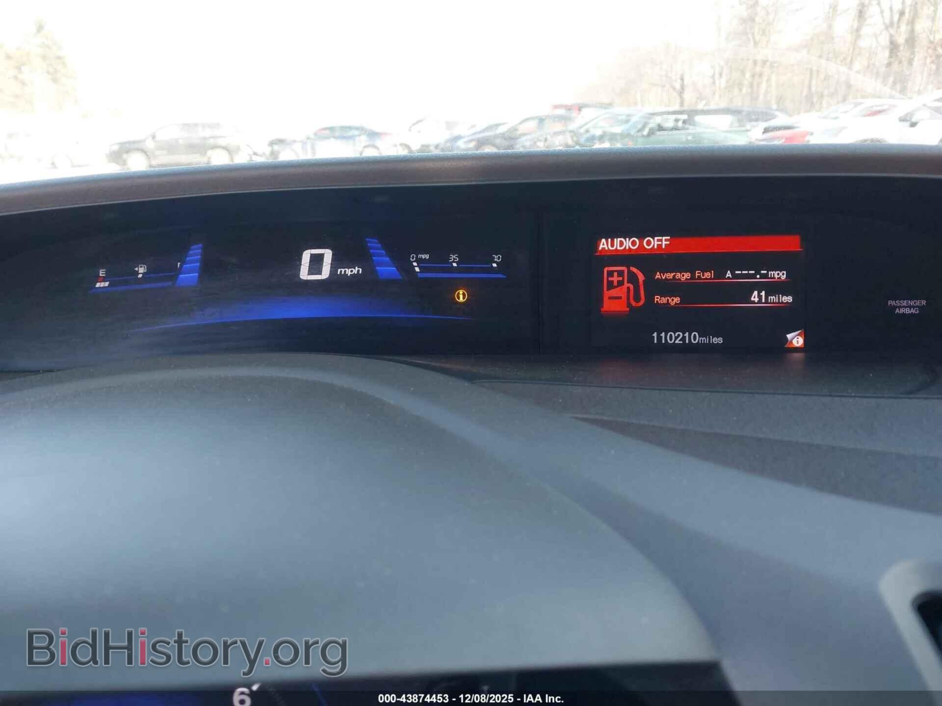 2012 HONDA CIVIC - VIN: 19XFB2E50CE027604 - Фото 7