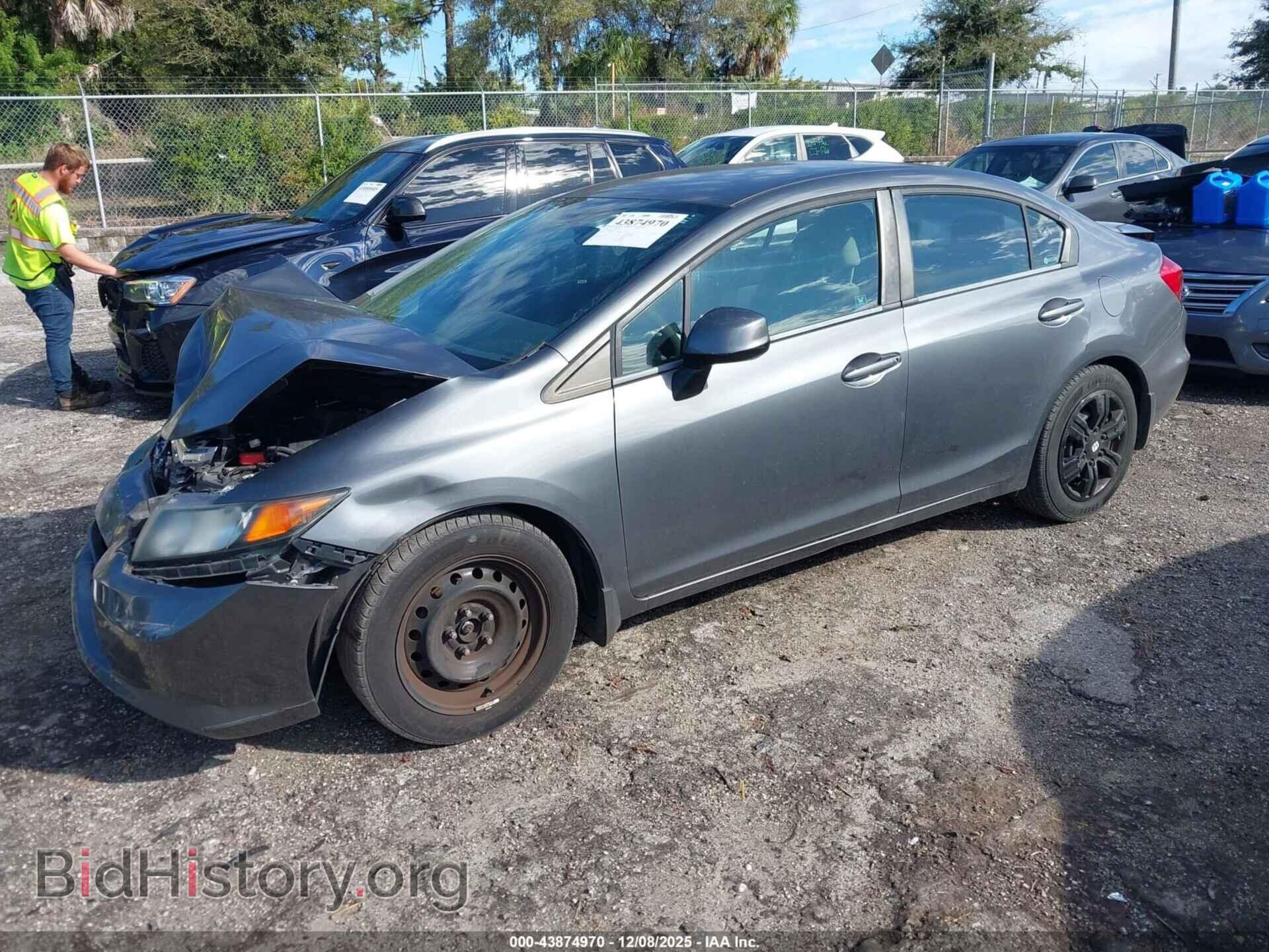 2012 HONDA CIVIC - VIN: 19XFB2F5XCE073522 - Фото 2